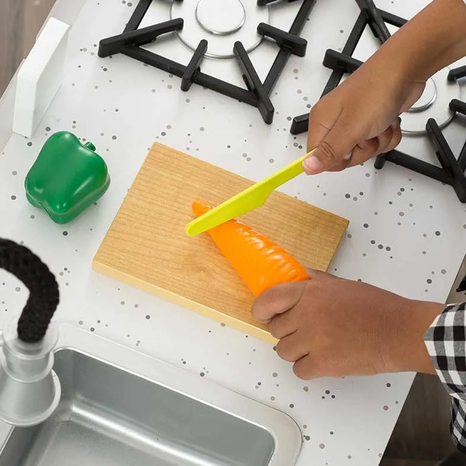 kidkraft let's cook wooden kitchen