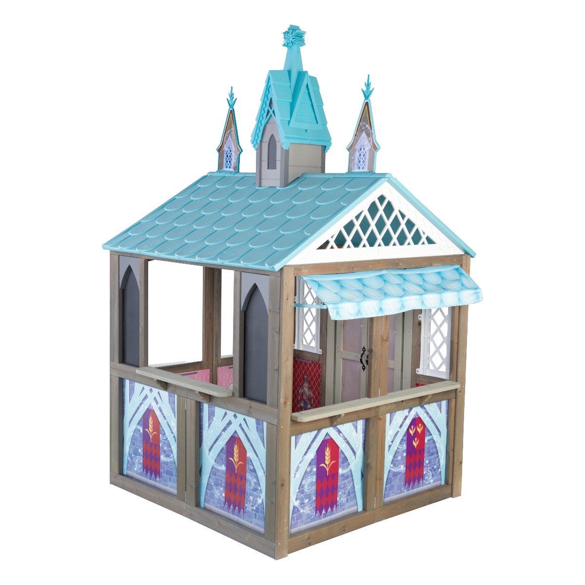 kidkraft frozen castle playhouse