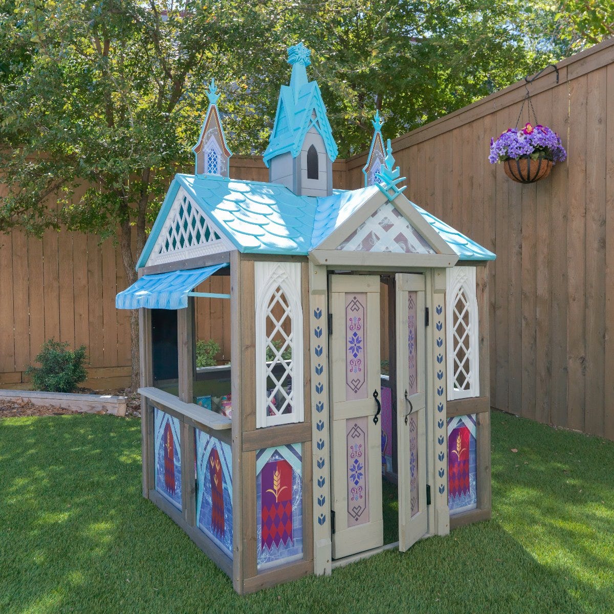 kidkraft frozen castle playhouse