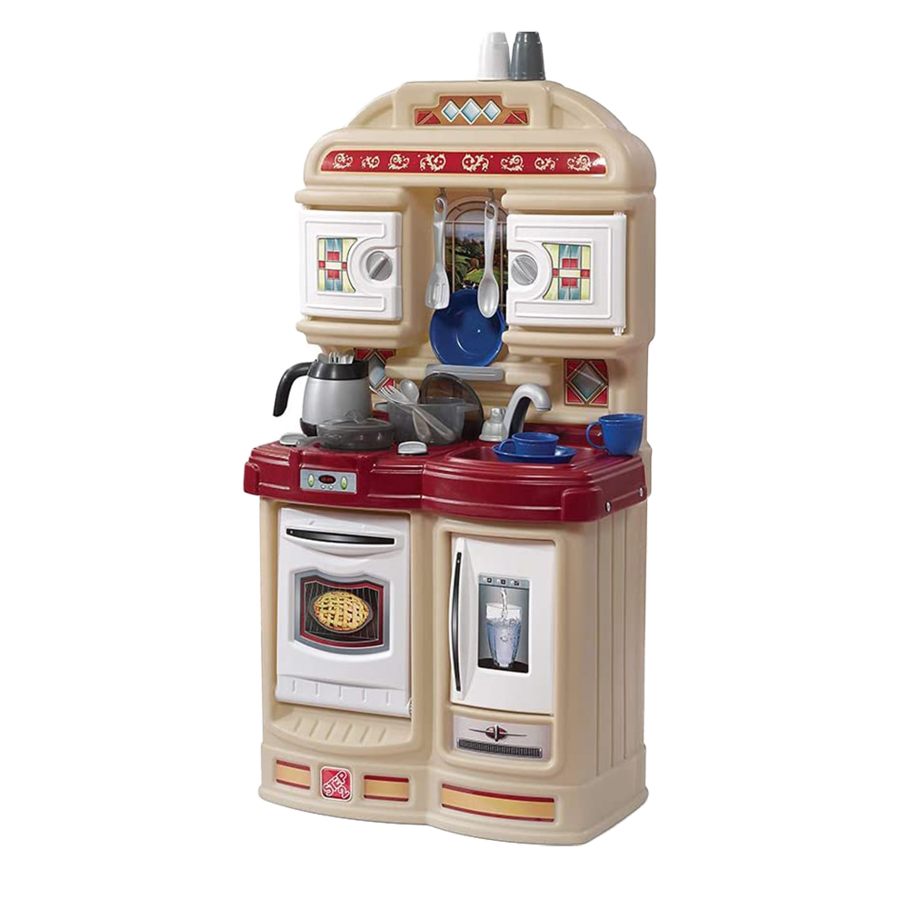 compact play kitchen set