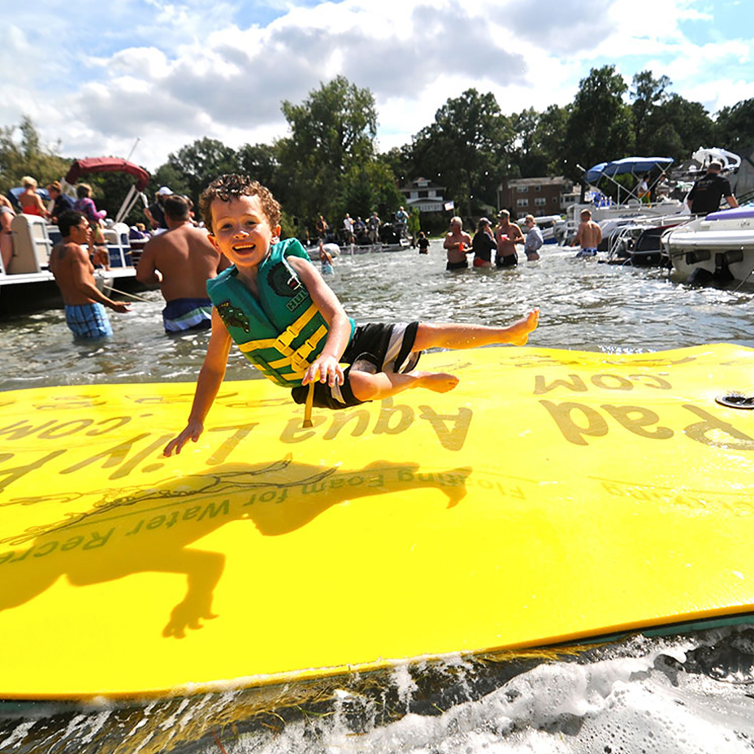 lily pad foam float