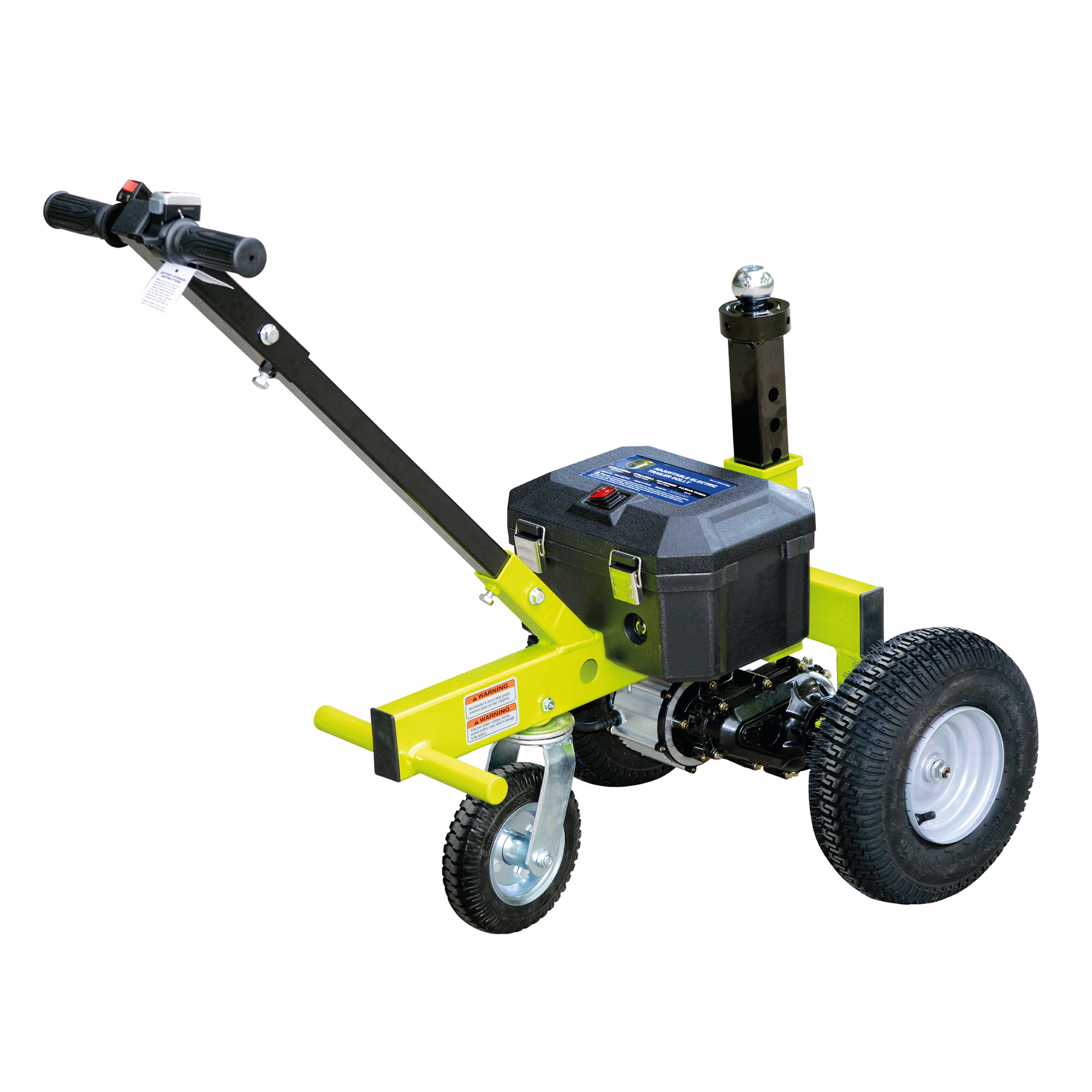 Tow Tuff TMD-35ETD8 Adjustable 3500 Lbs Capacity Electric Trailer Dolly, Green - Bild 9 von 12