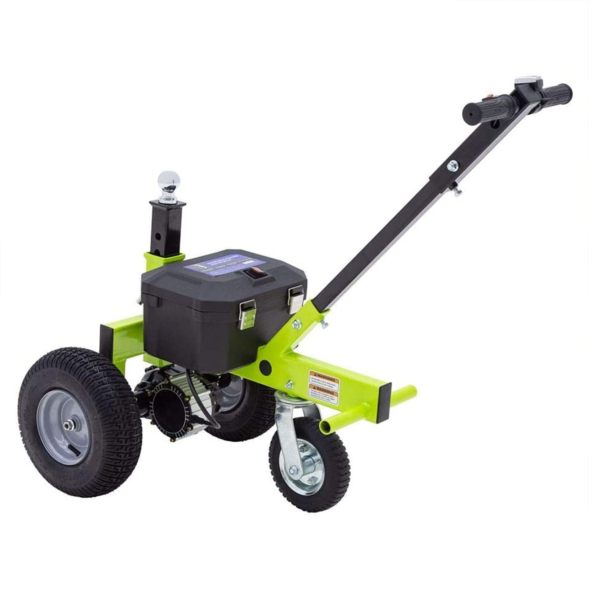 Tow Tuff TMD-35ETD8 Adjustable 3500 Lbs Capacity Electric Trailer Dolly, Green - Bild 10 von 12