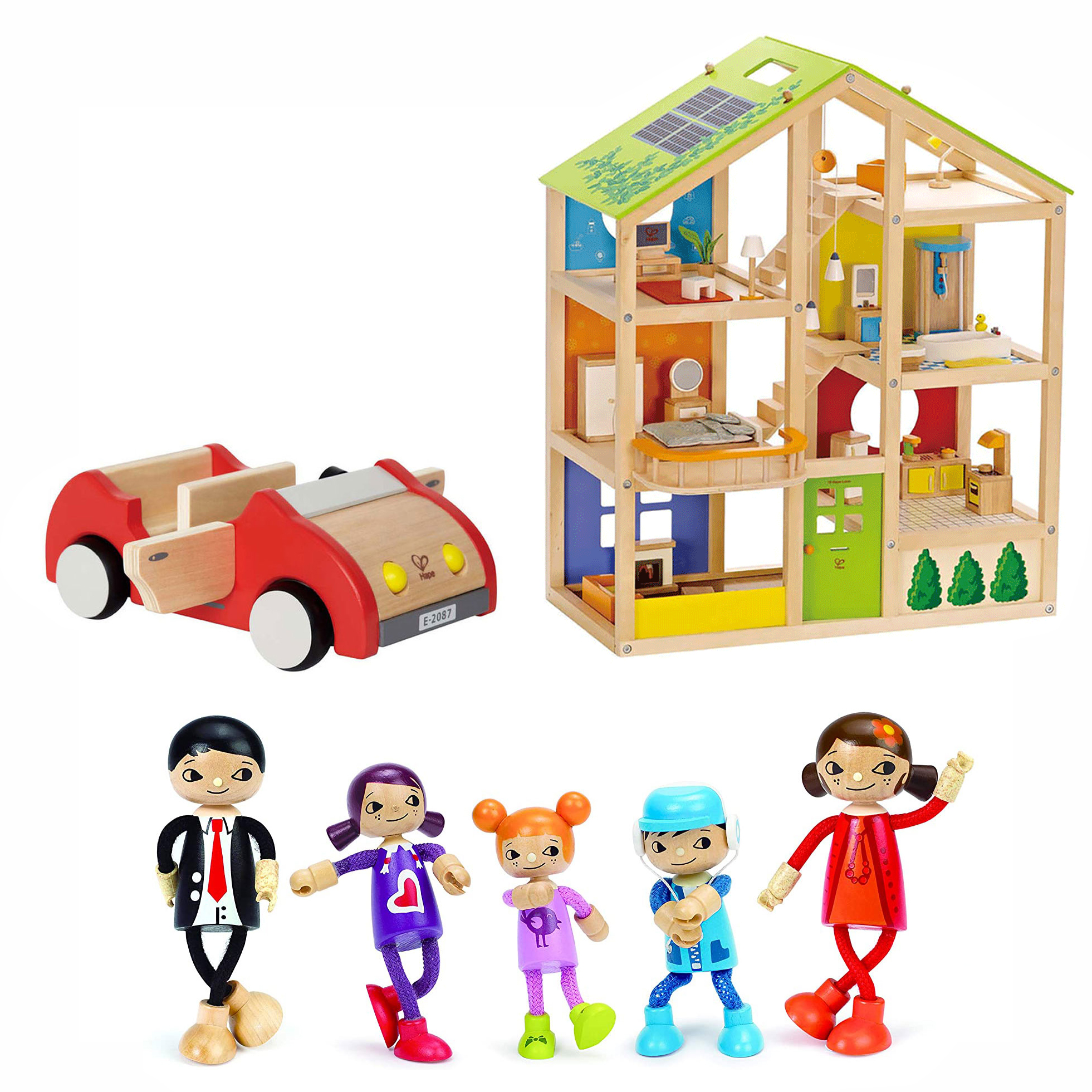 hape doll family