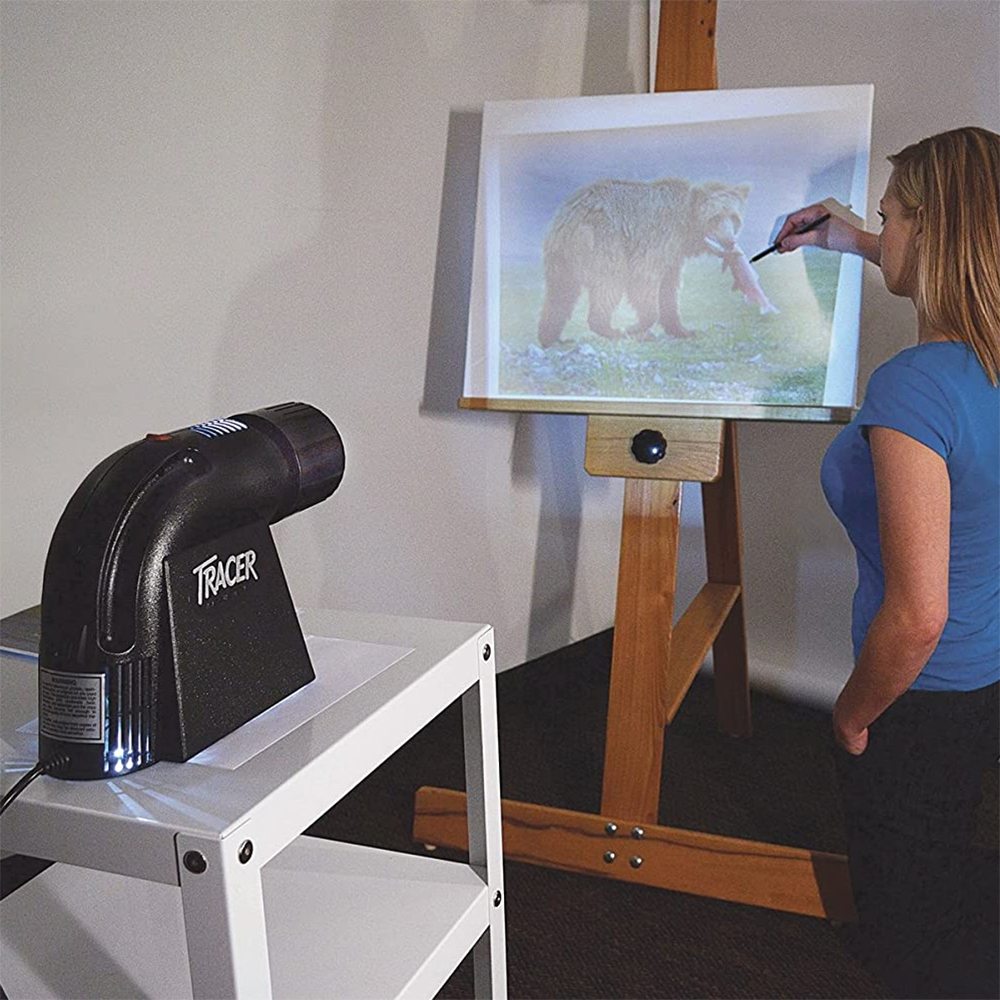 overhead projector for tracing