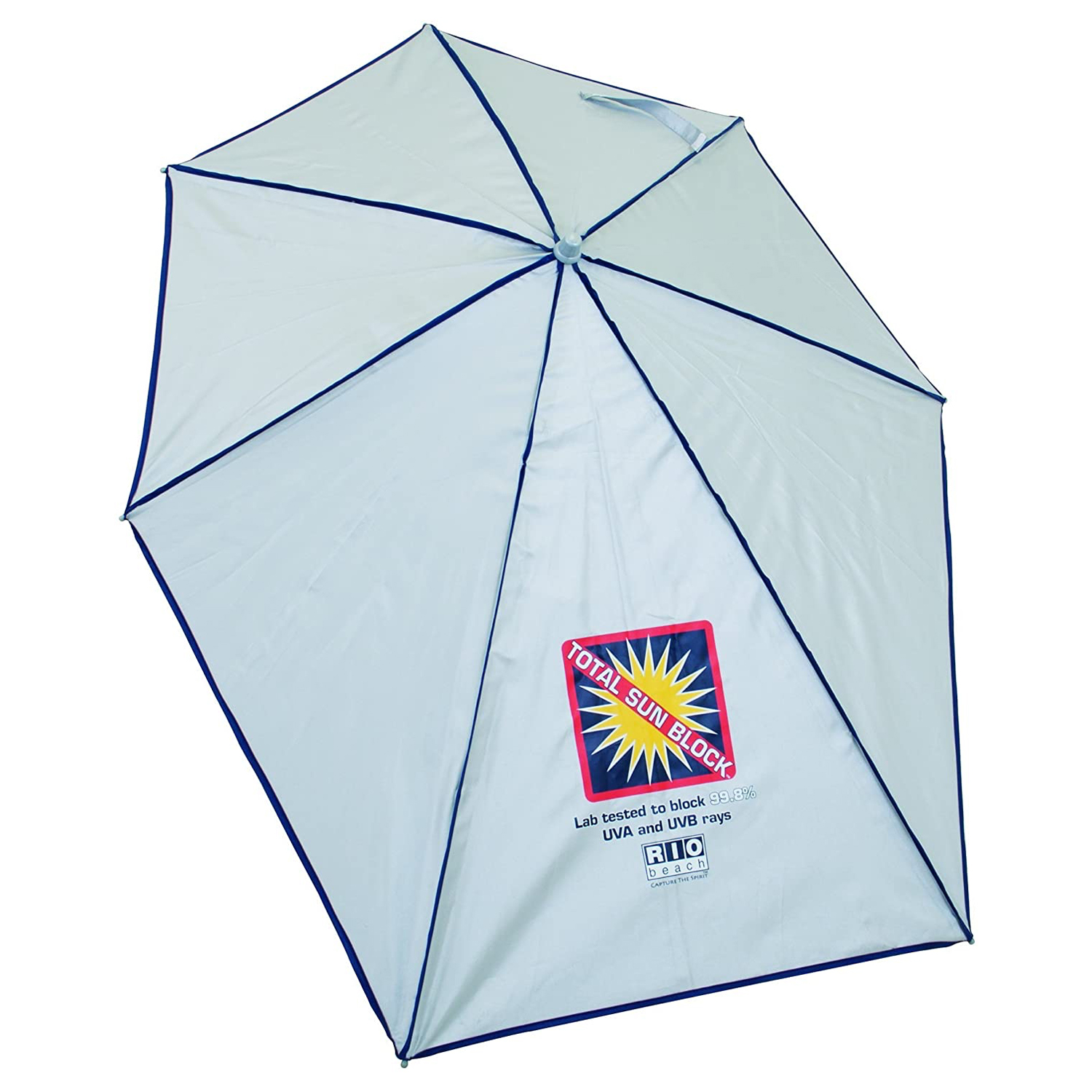 Rio Beach Total Sun Block Clamp On Adjustable Umbrella for