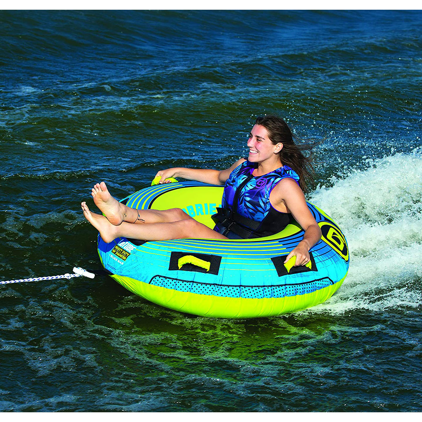 3 Persons towable tube | Towable tubes, Water skiing, Person