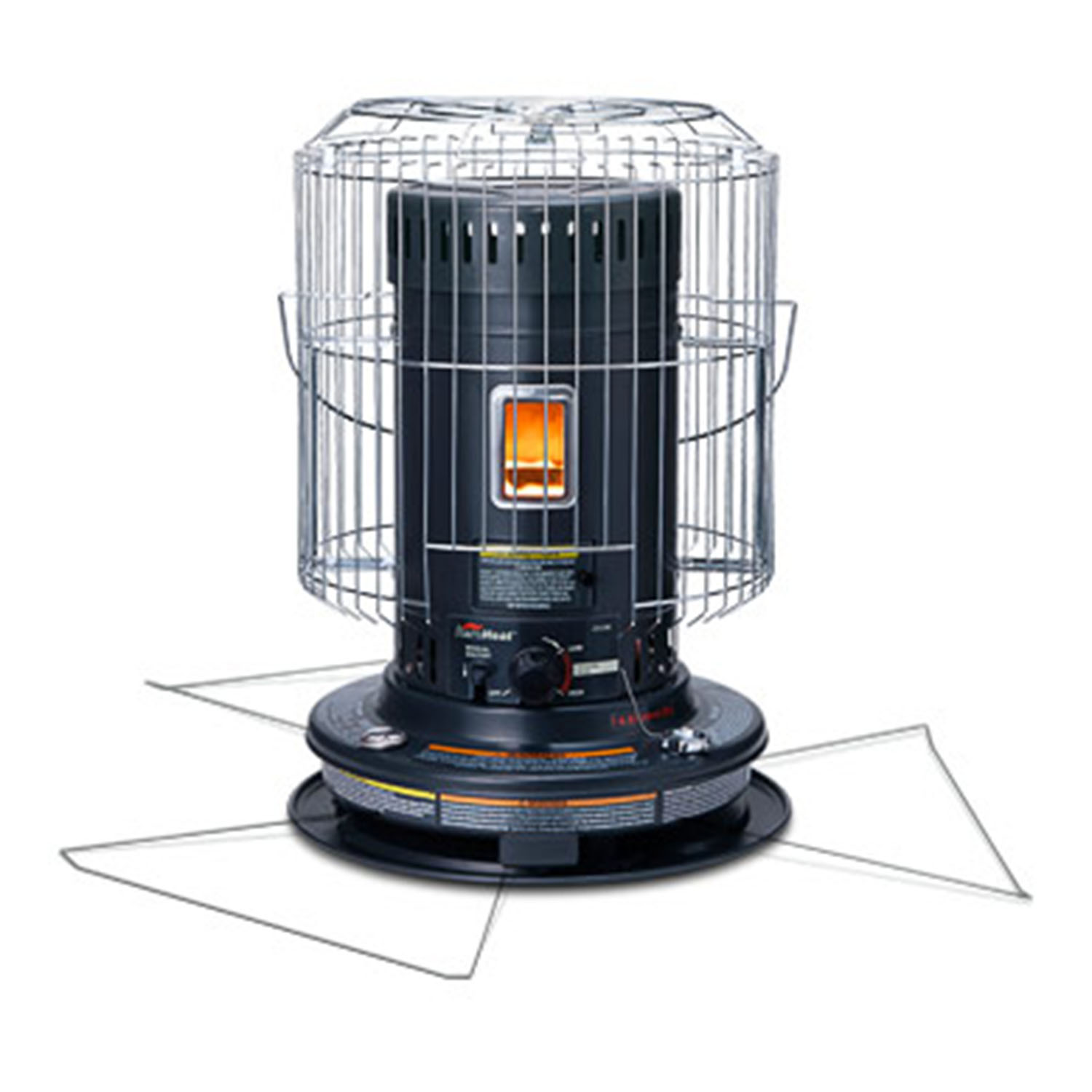 Sengoku CV-23K(H) KeroHeat Portable Convection Kerosene Heater 23,500 ...