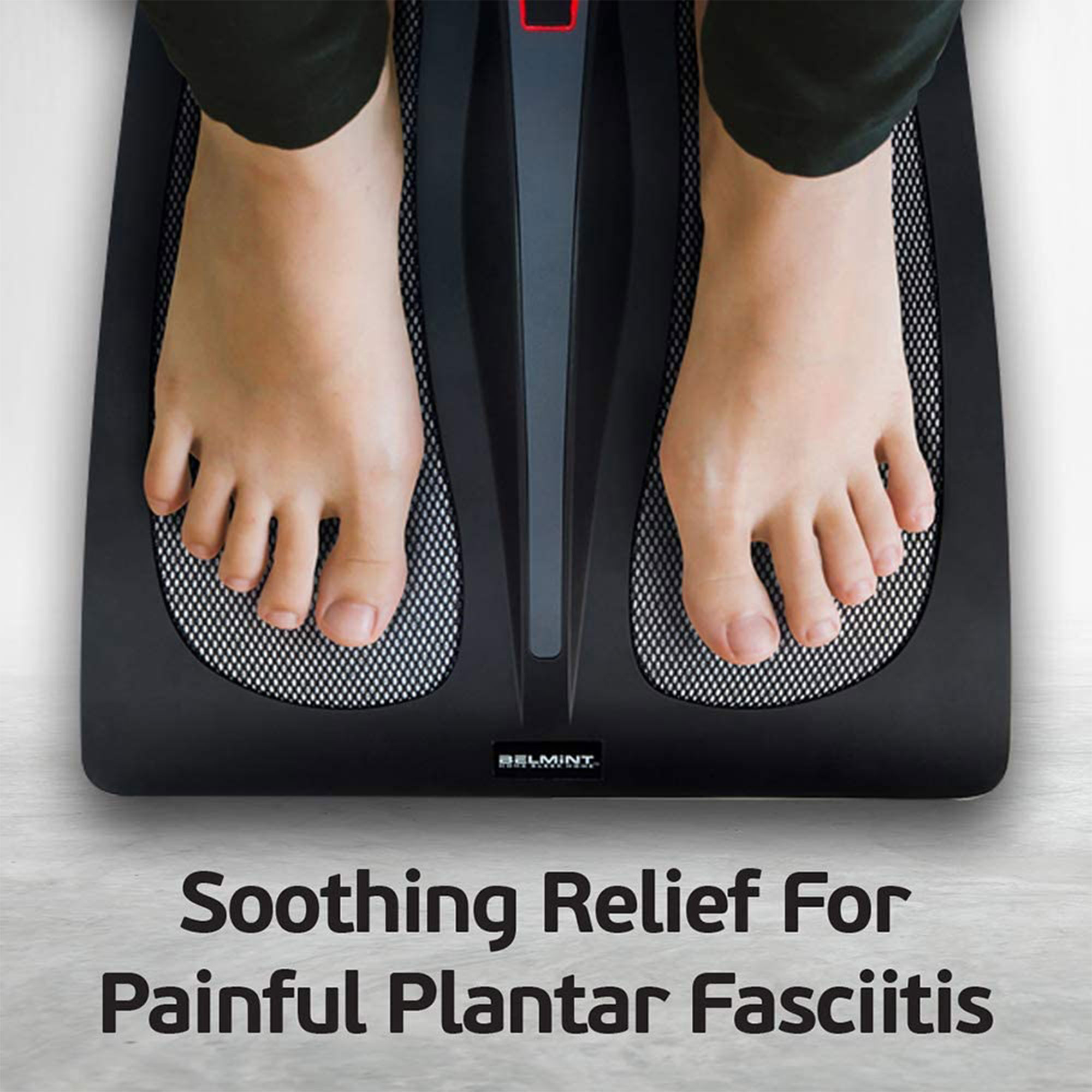 Belmint Kneading Shiatsu Foot Massager w/ Heat for Plantar