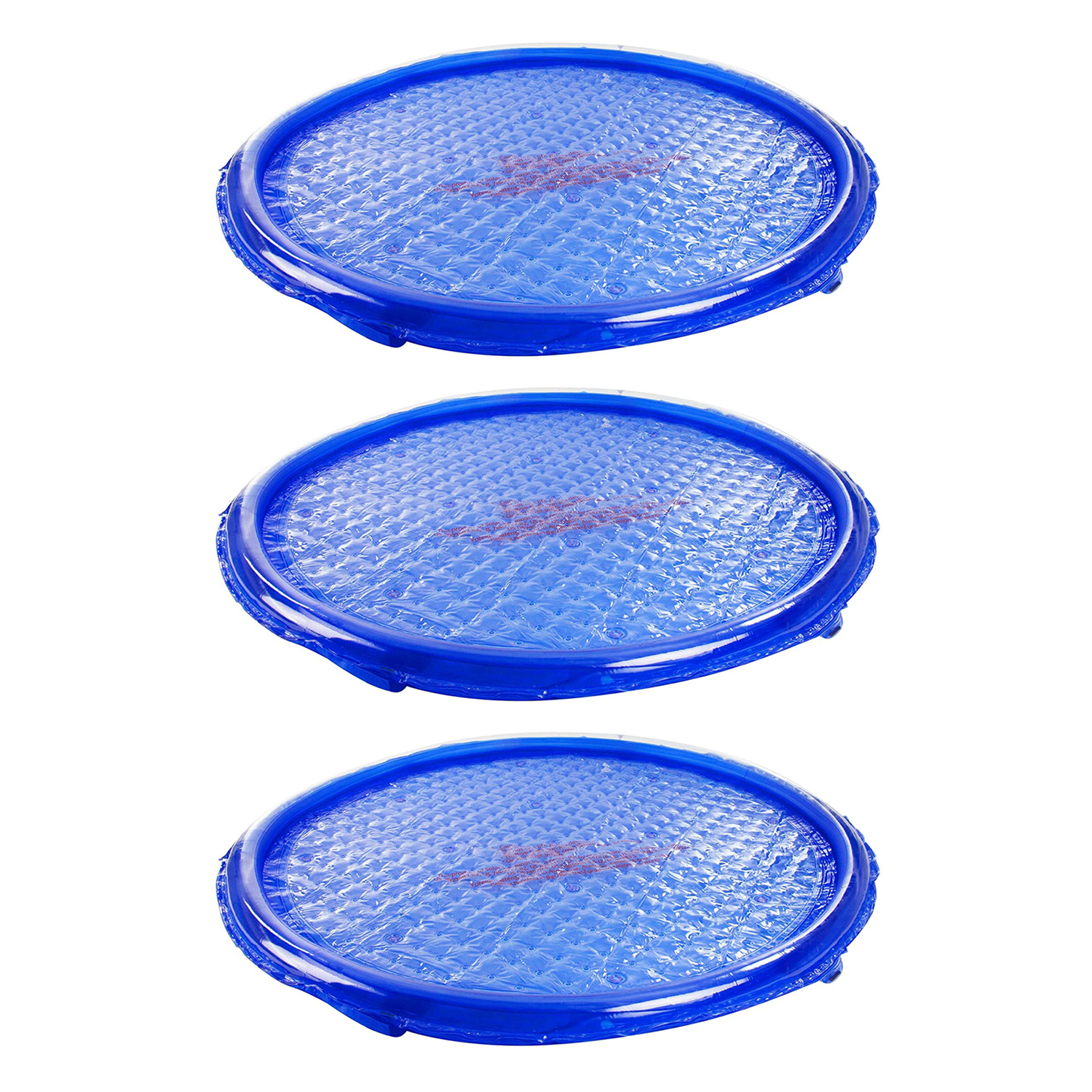 Solar Sun Rings UV Resistant Pool Spa Heater Circular Solar Cover, Blue