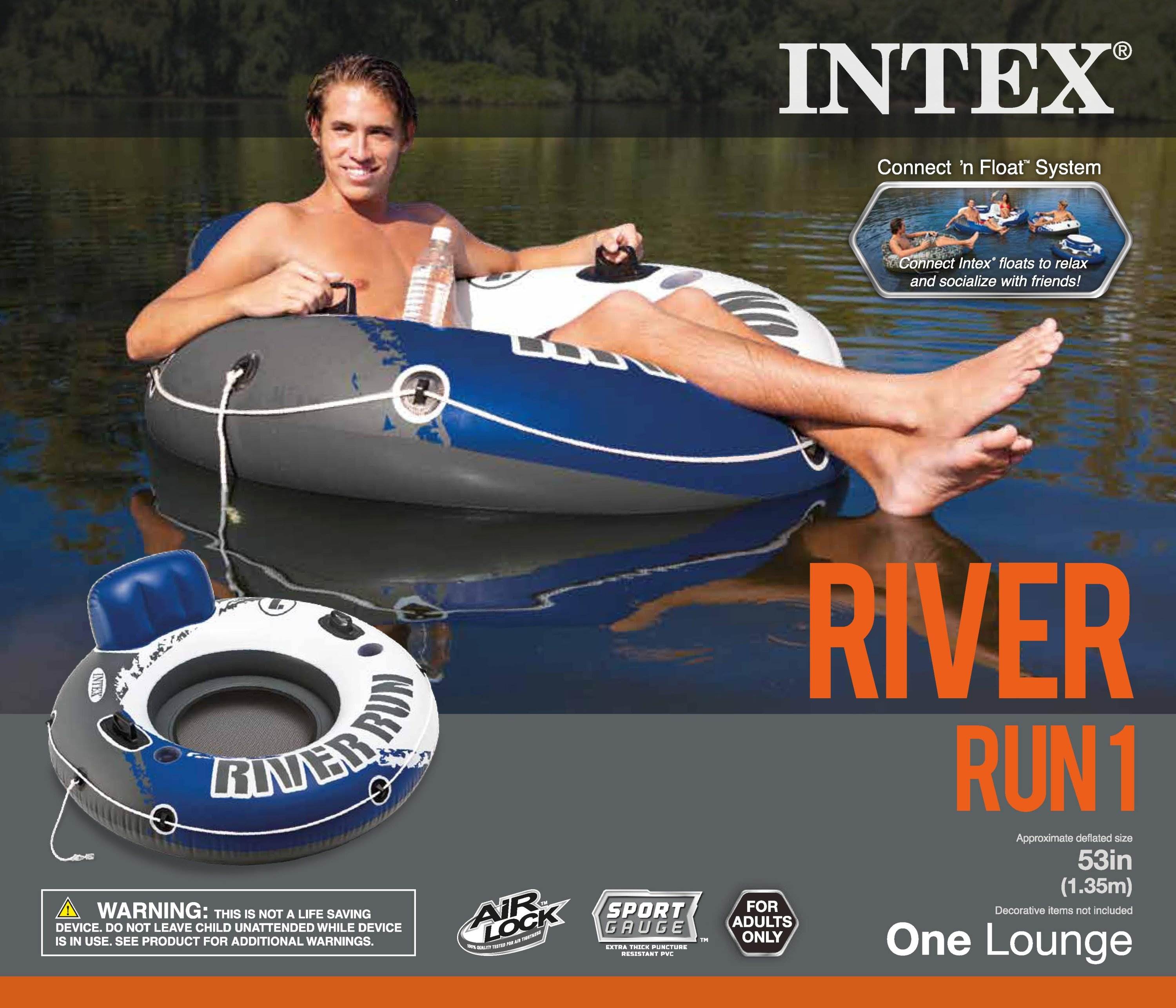 intex river run floats