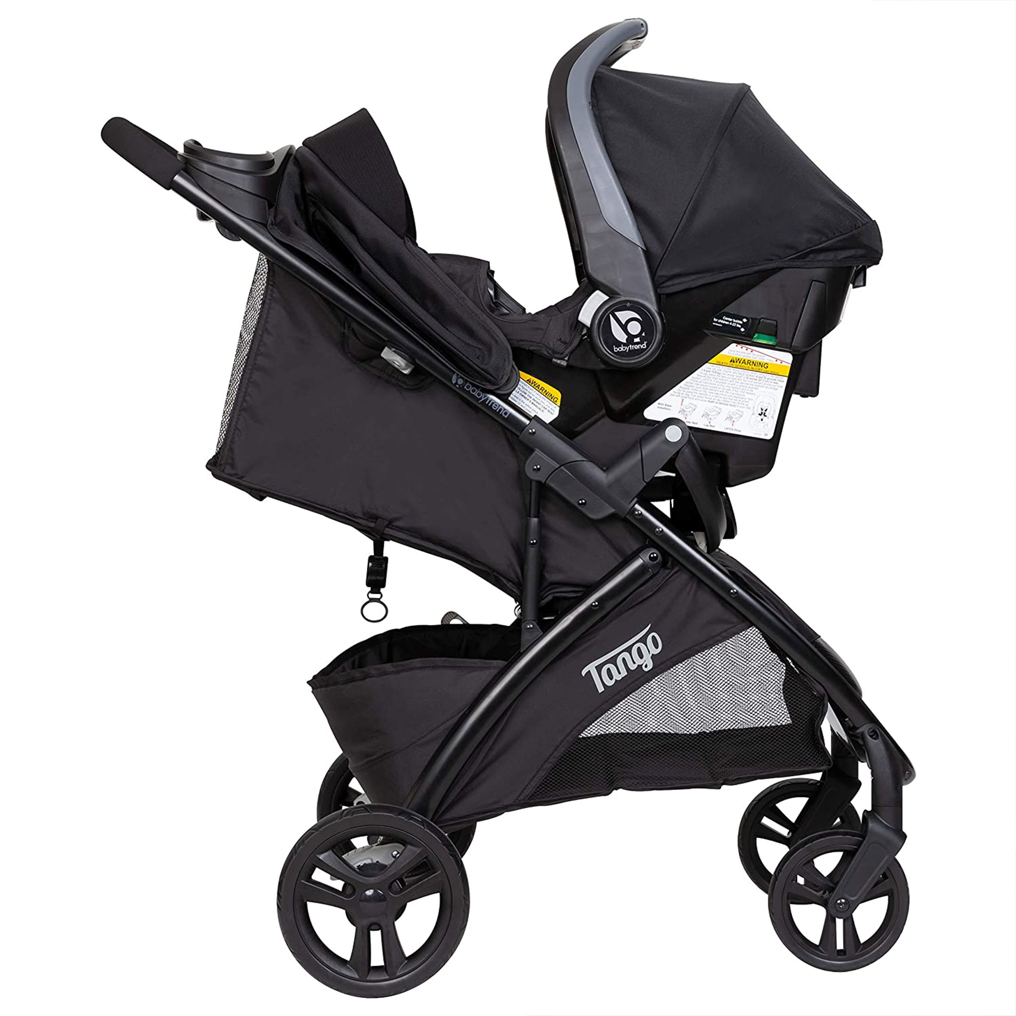 ブラック36 Baby Trend Tango Toddler Baby Foldable Stroller Travel System