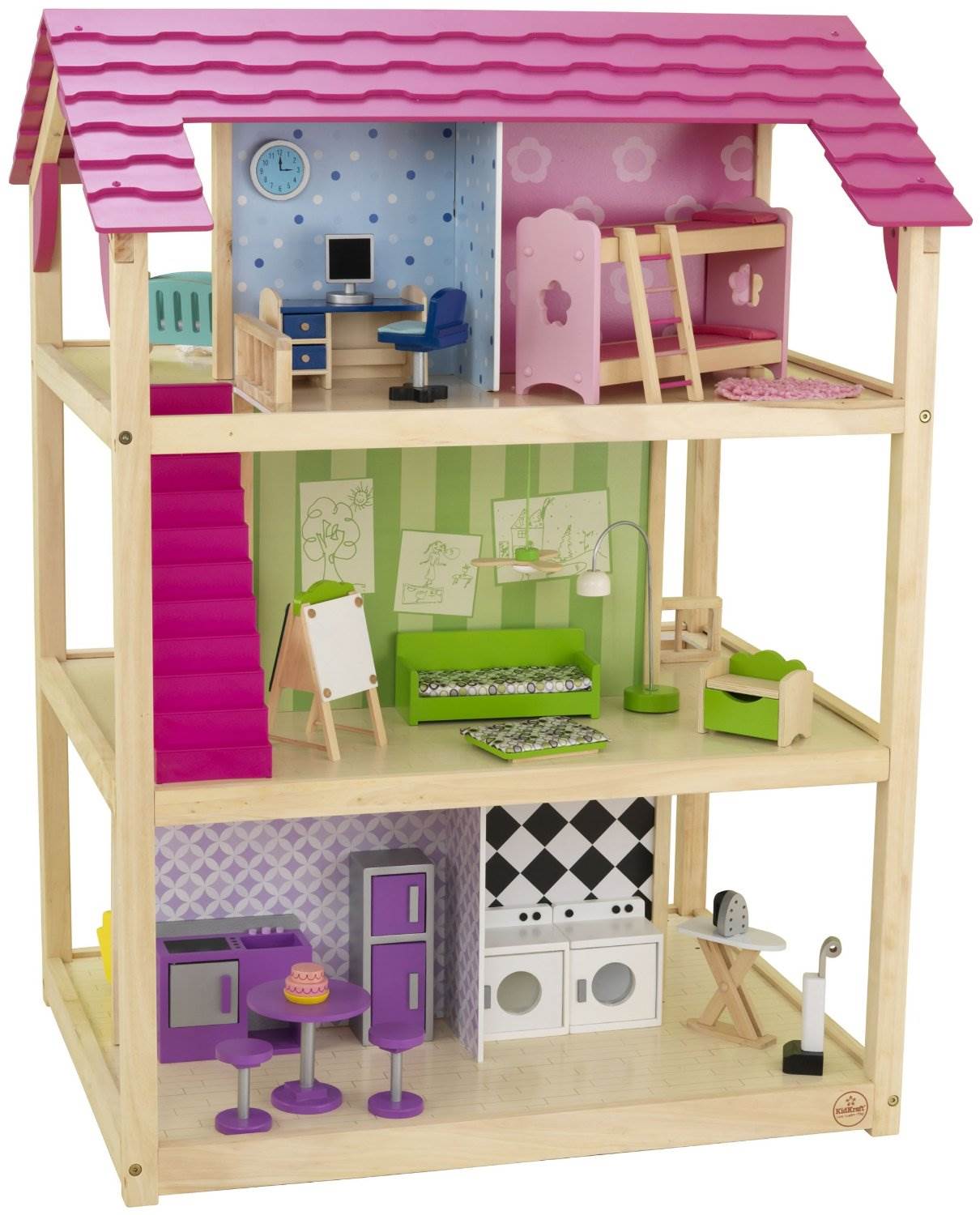 kidkraft 65078 puppenhaus so chic