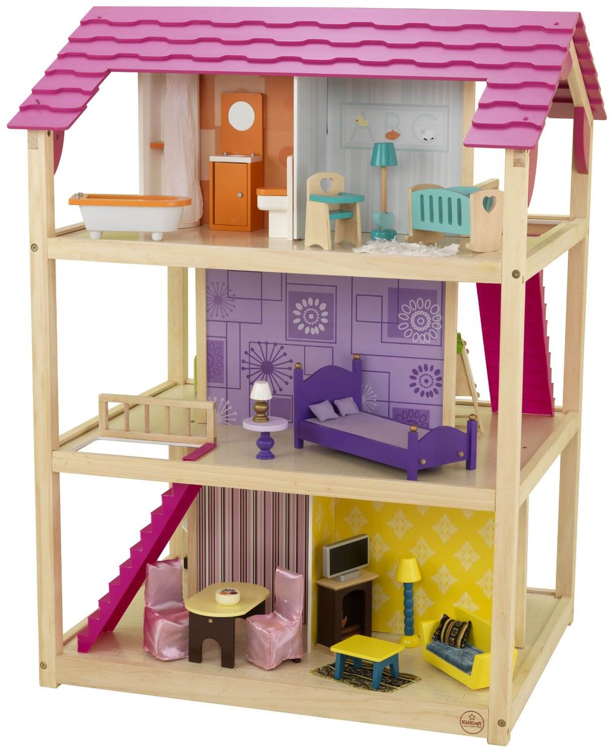 kidkraft 65078 puppenhaus so chic