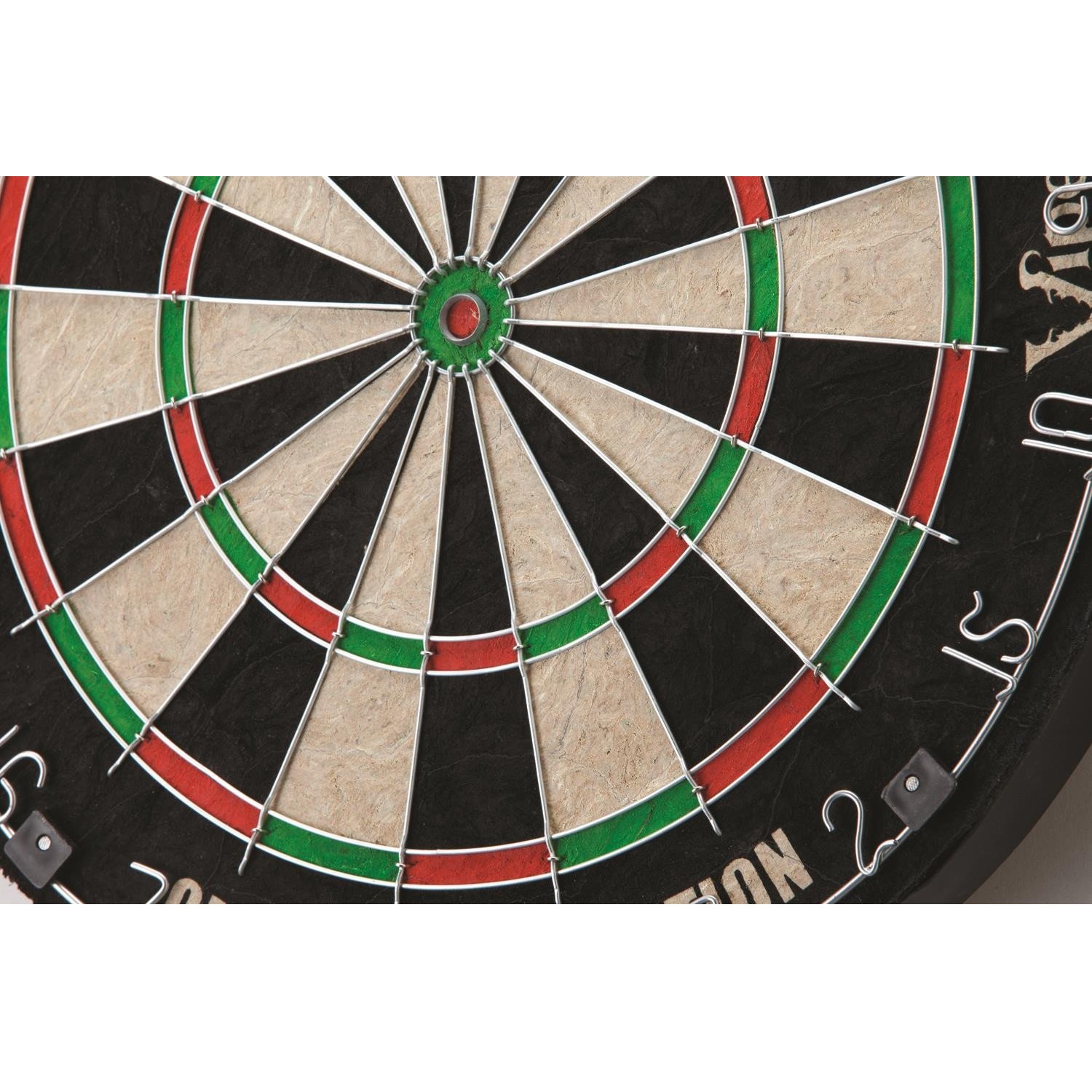 Viper 426002 Shot King 18 Inch Bristle Sisal Fiber Dart Board with 6