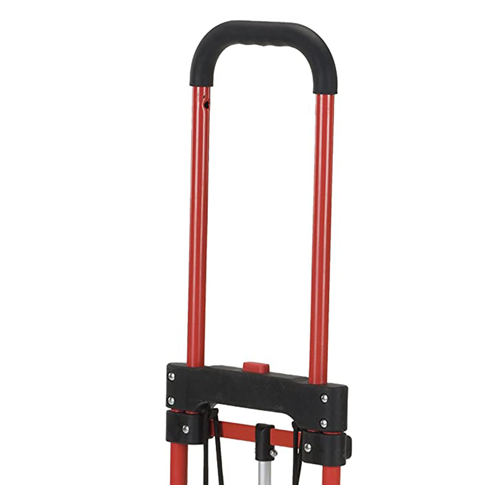 Magna Cart Personal MCI Folding Steel Hand Truck, 160 Pound Capacity, Red/Silver - Picture 9 of 9