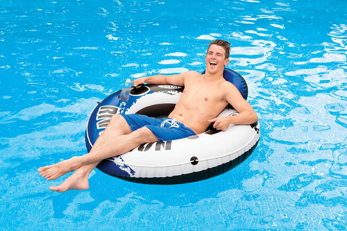intex river run raft