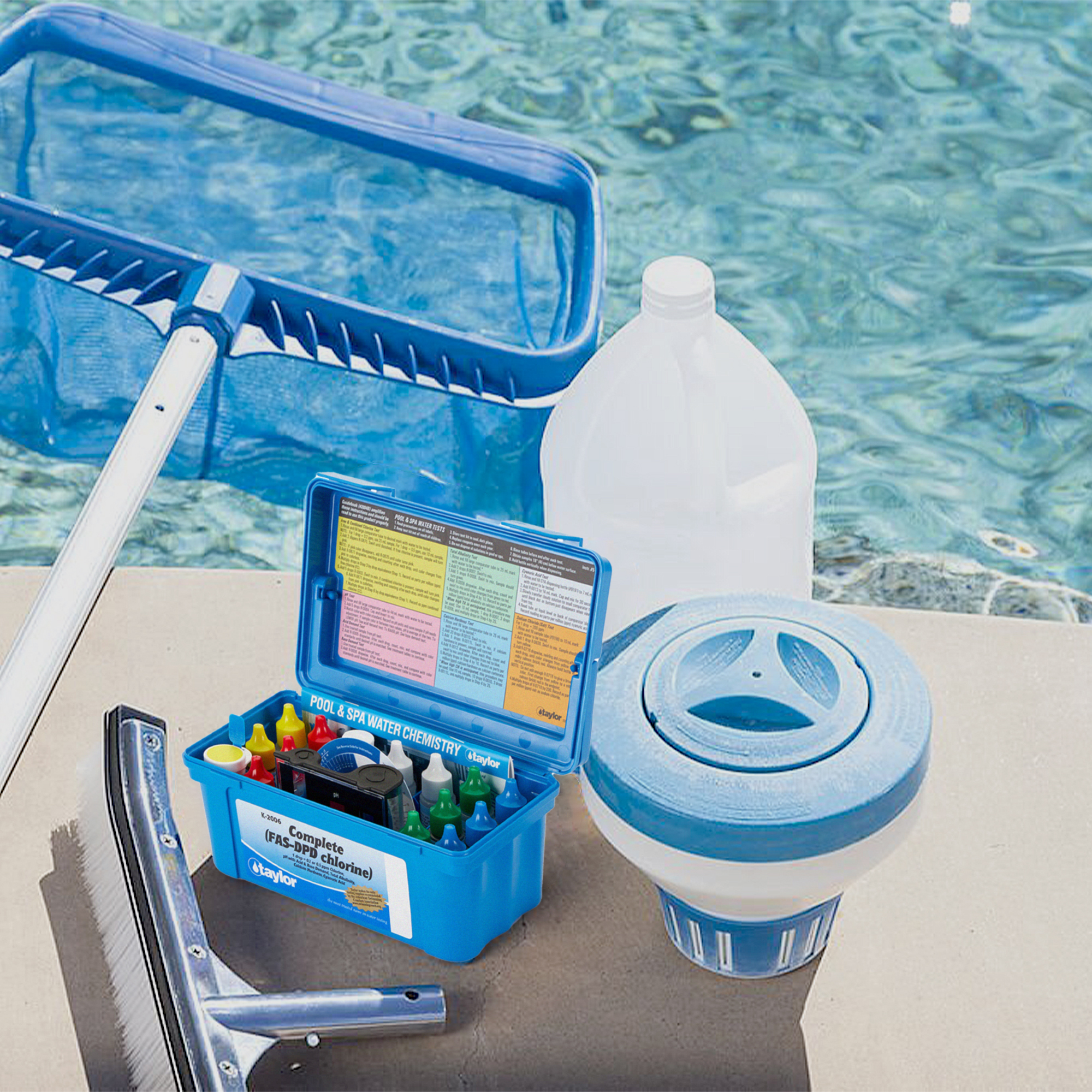 Well2wellness 120 Pastiglie Tester Per Piscina - Determinazione Cloro E PH (6x10 Pezzi) - 2