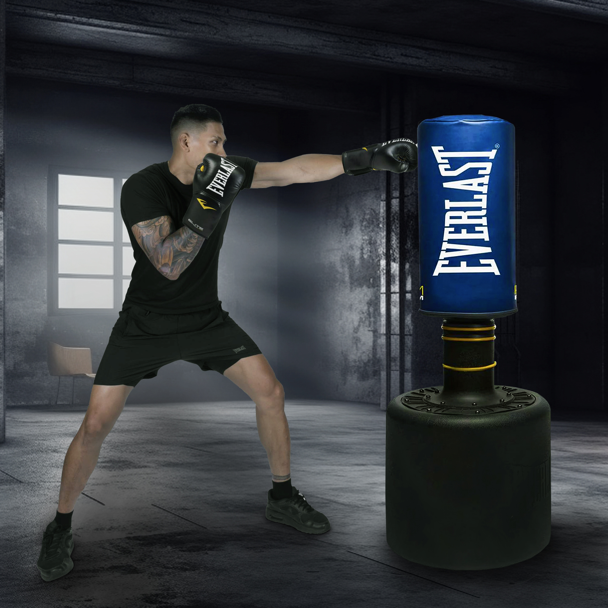 EVERLAST PowerCore 自立型ヘビーバッグ Everlast Powercore Free Standing Heavy Duty Training Bag w/Kit