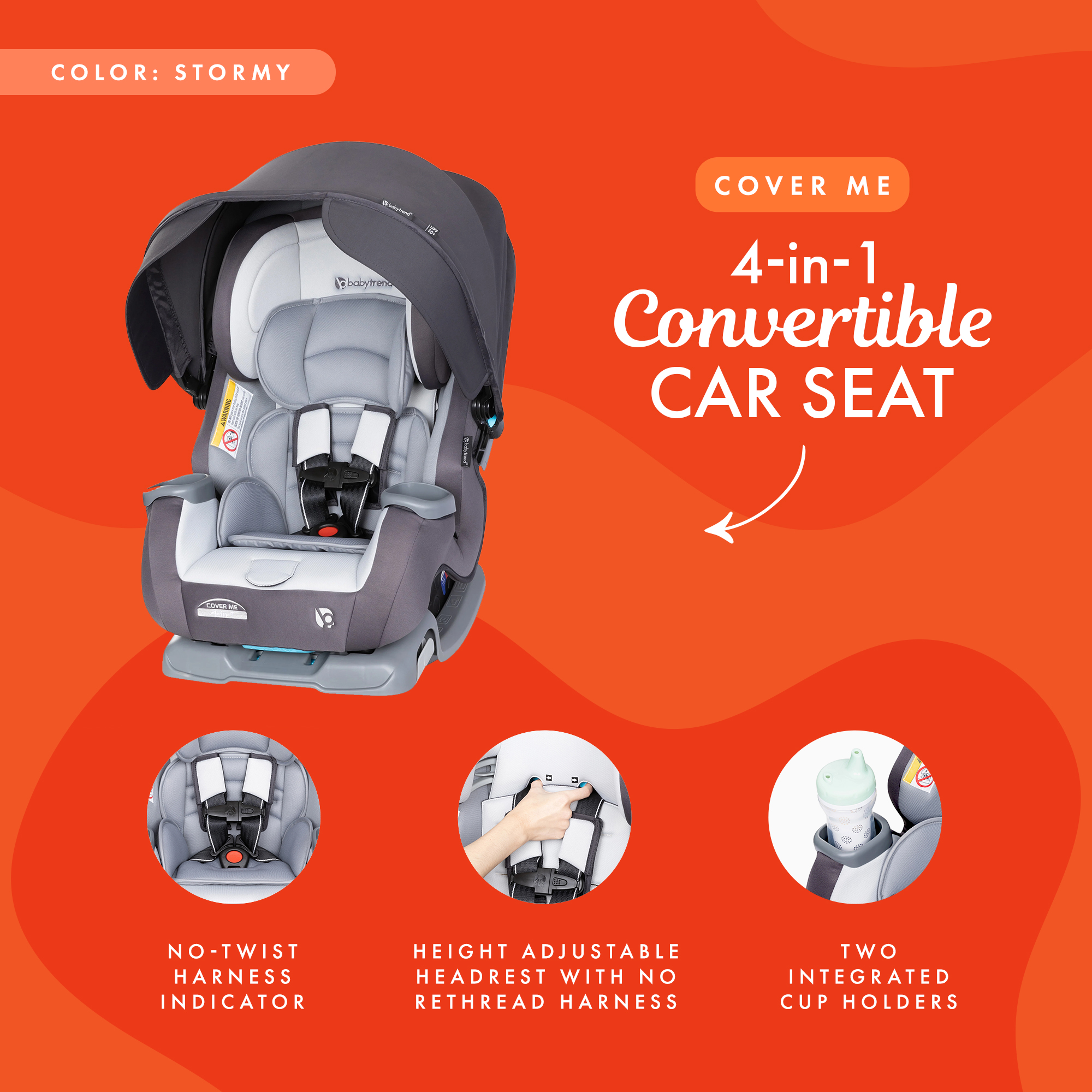 BABY TREND CONVERTIBLE 4&1
