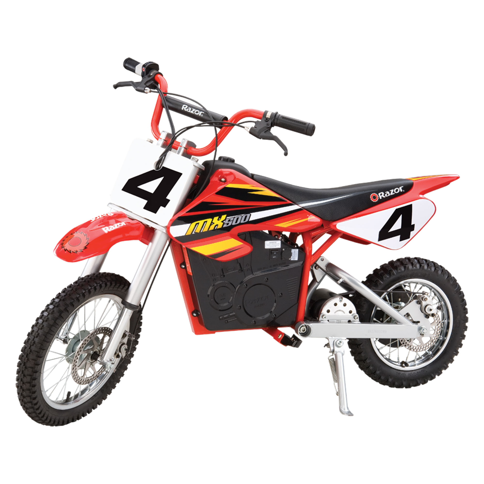 Razor MX500 Dirt Rocket 36V Electric Toy Motocross Dirt Bike, Red
