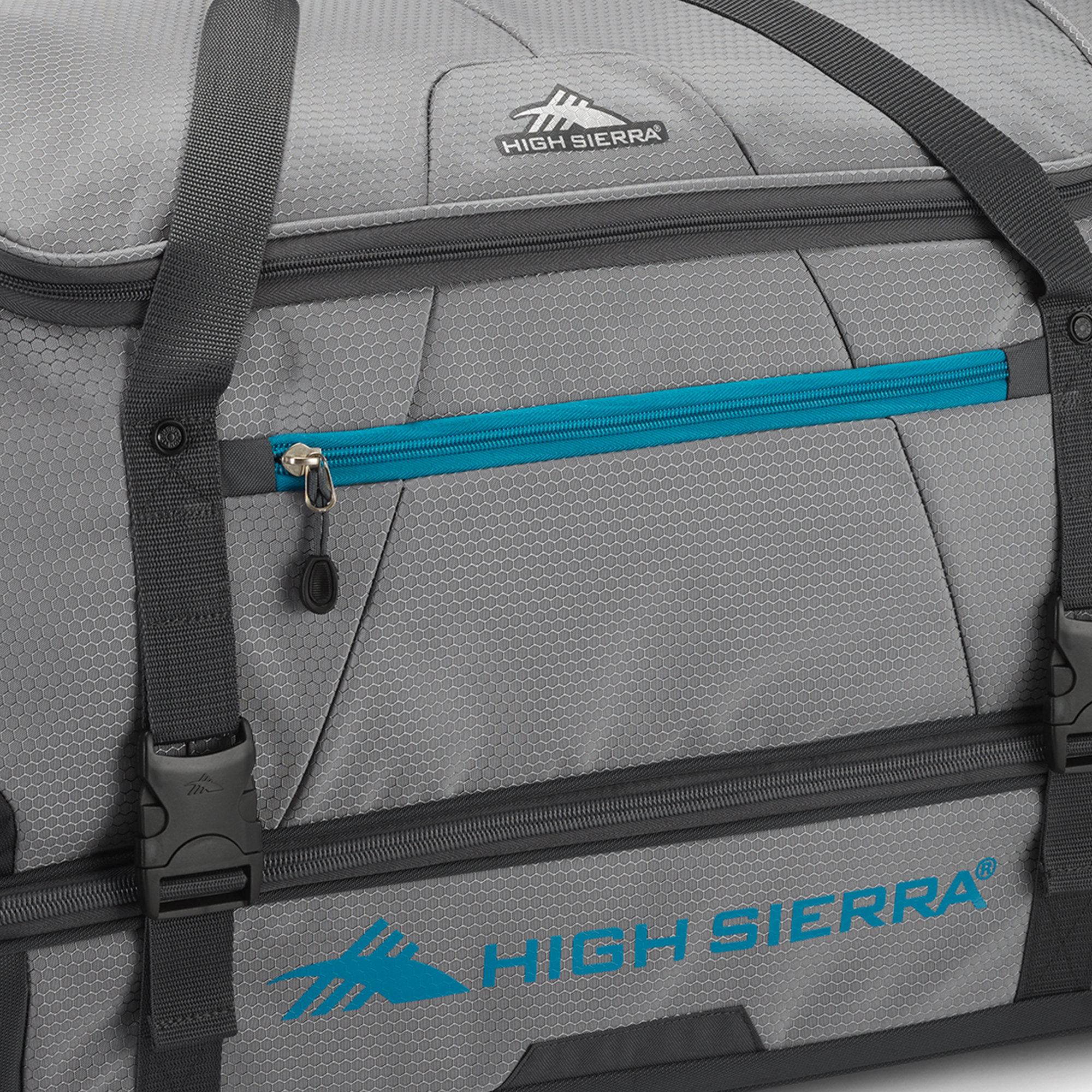 High Sierra Fairlead 34 Inch Drop Bottom Wheeled Duffel Bag