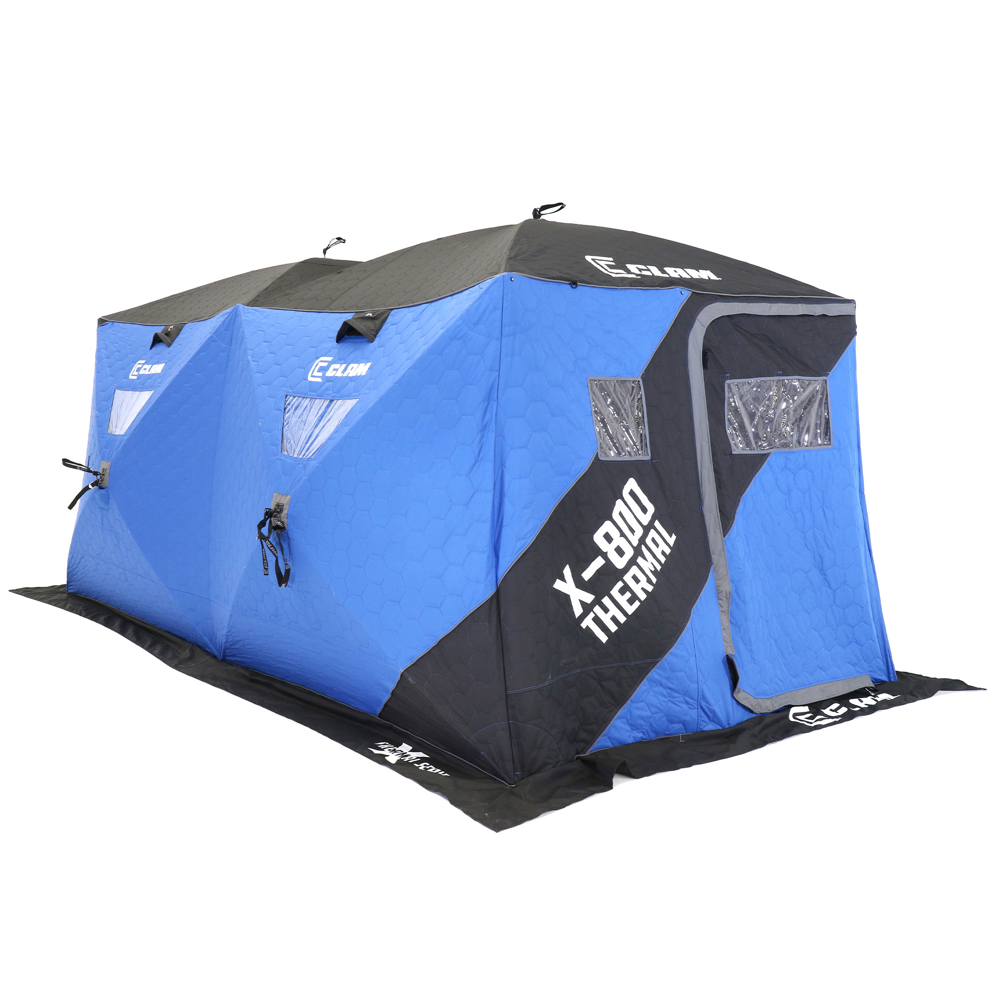 うみ Clam X-800 Thermal - 6 Side Double Hub Shelter – Dakota Angler
