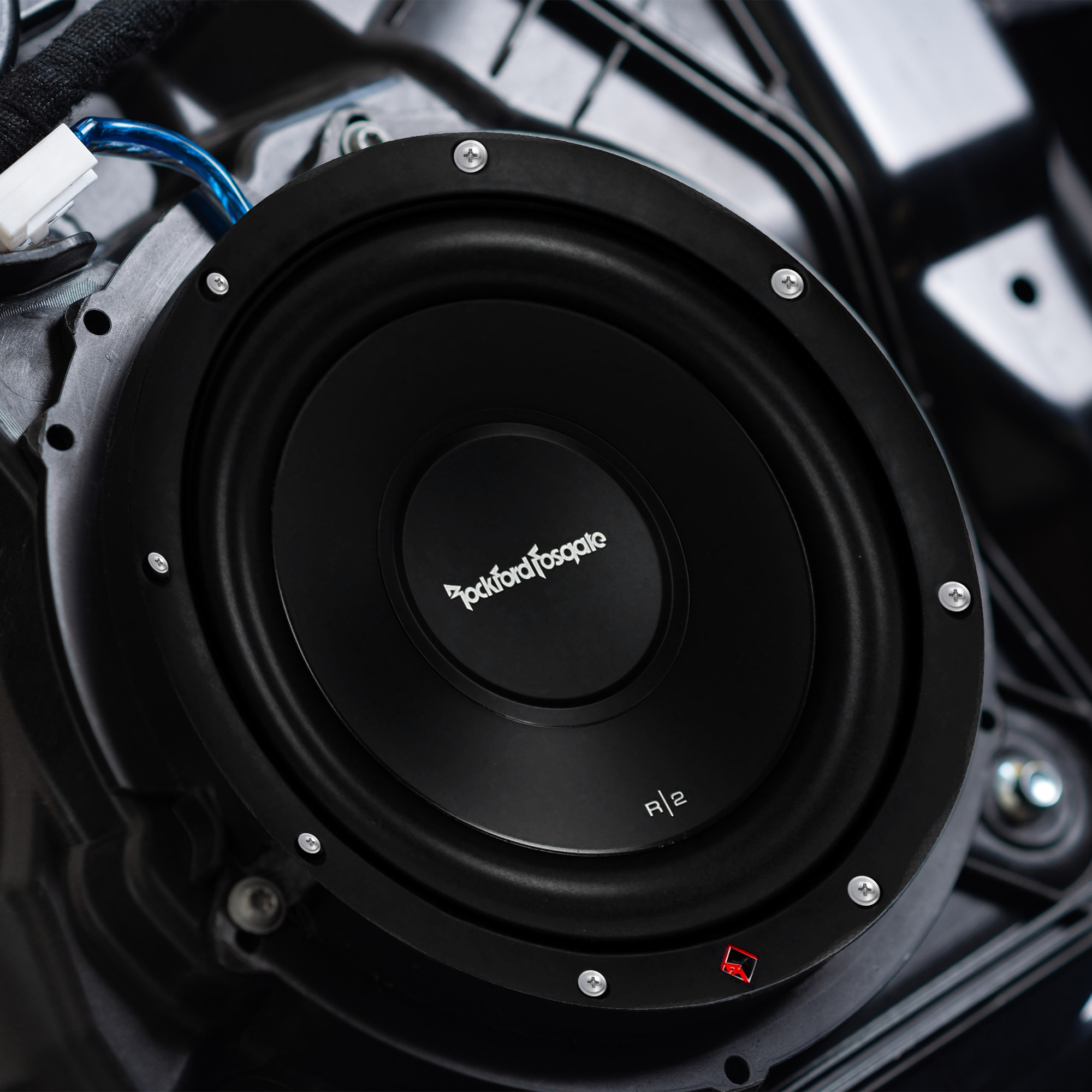 ROCKFORD FOSGATE R2D210 500W 10" 2Ohm DVC Subwoofer Power Sub Woofer
