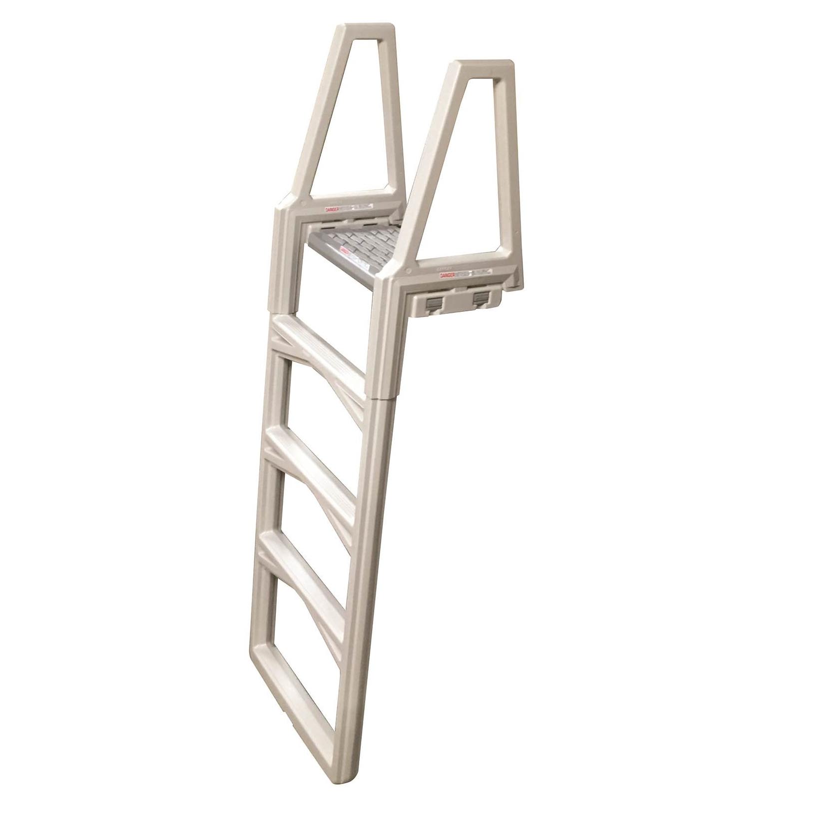 above ground pool ladders for deck