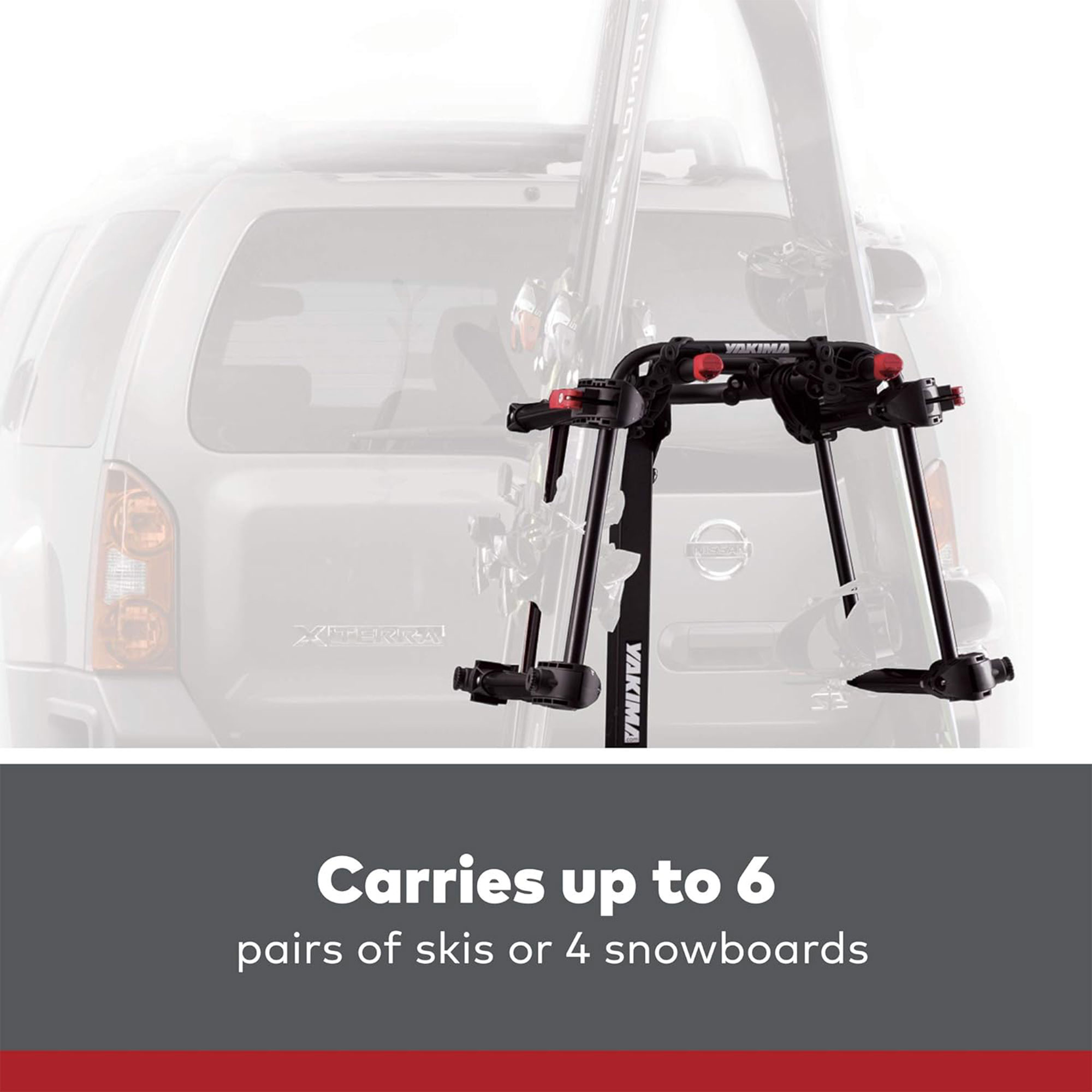Yakima HitchSki Ski & Snowboard Conversion Mount for Bike Hitch 