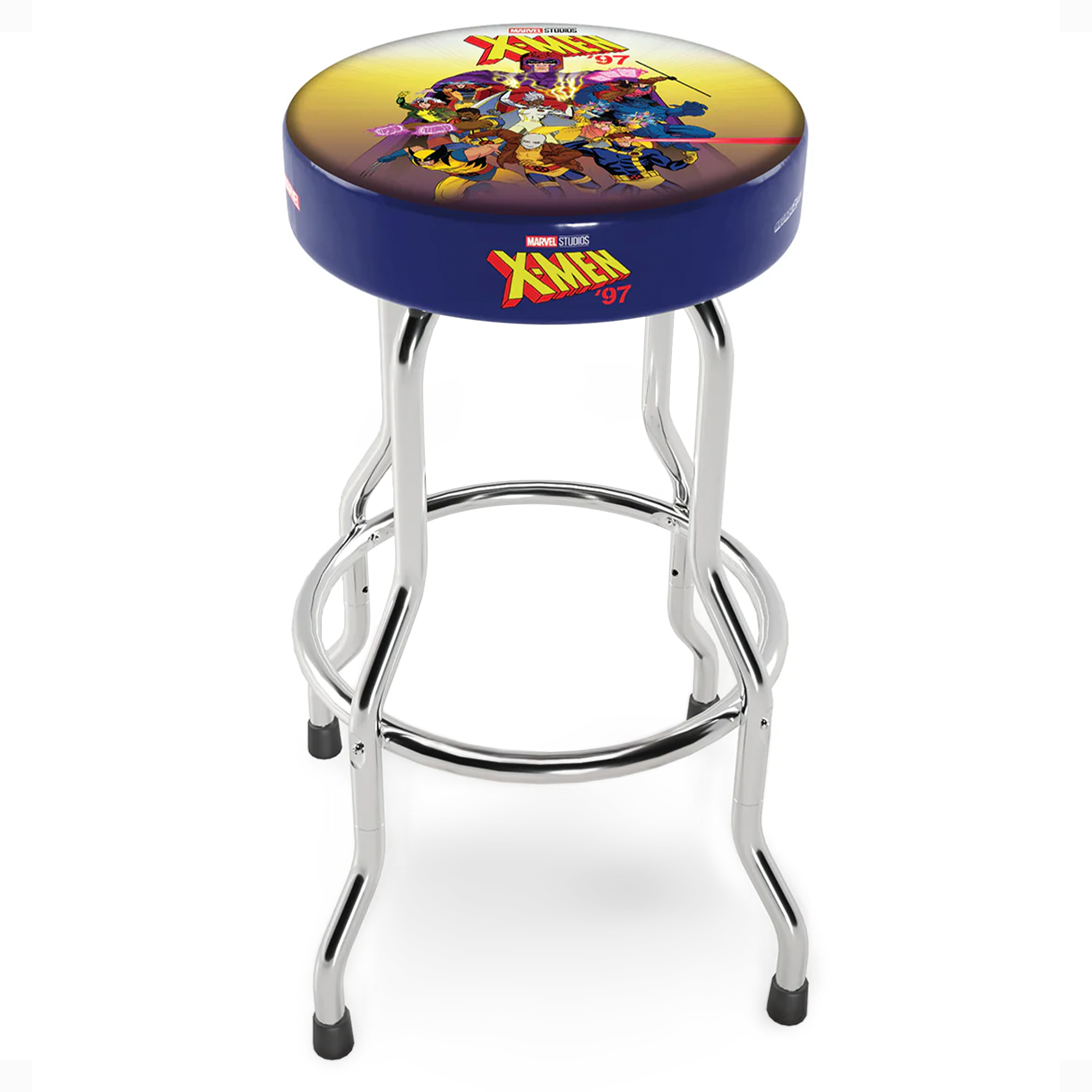 Arcade1Up X-Men Adjustable Arcade Stool w/Chrome Plated Steel