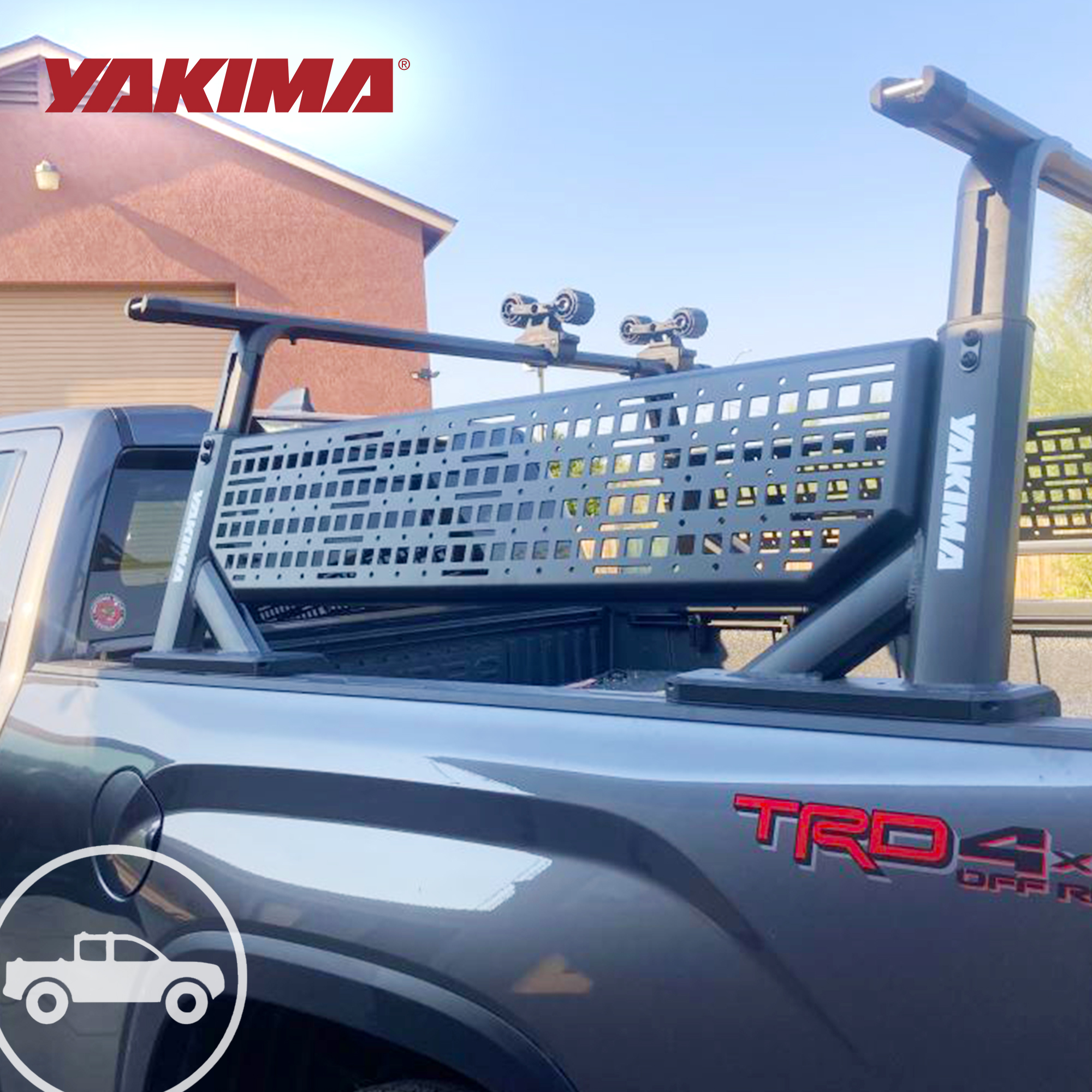 Yakima OverHaul Mid Powder Coated Aluminum Molle Side Panel for