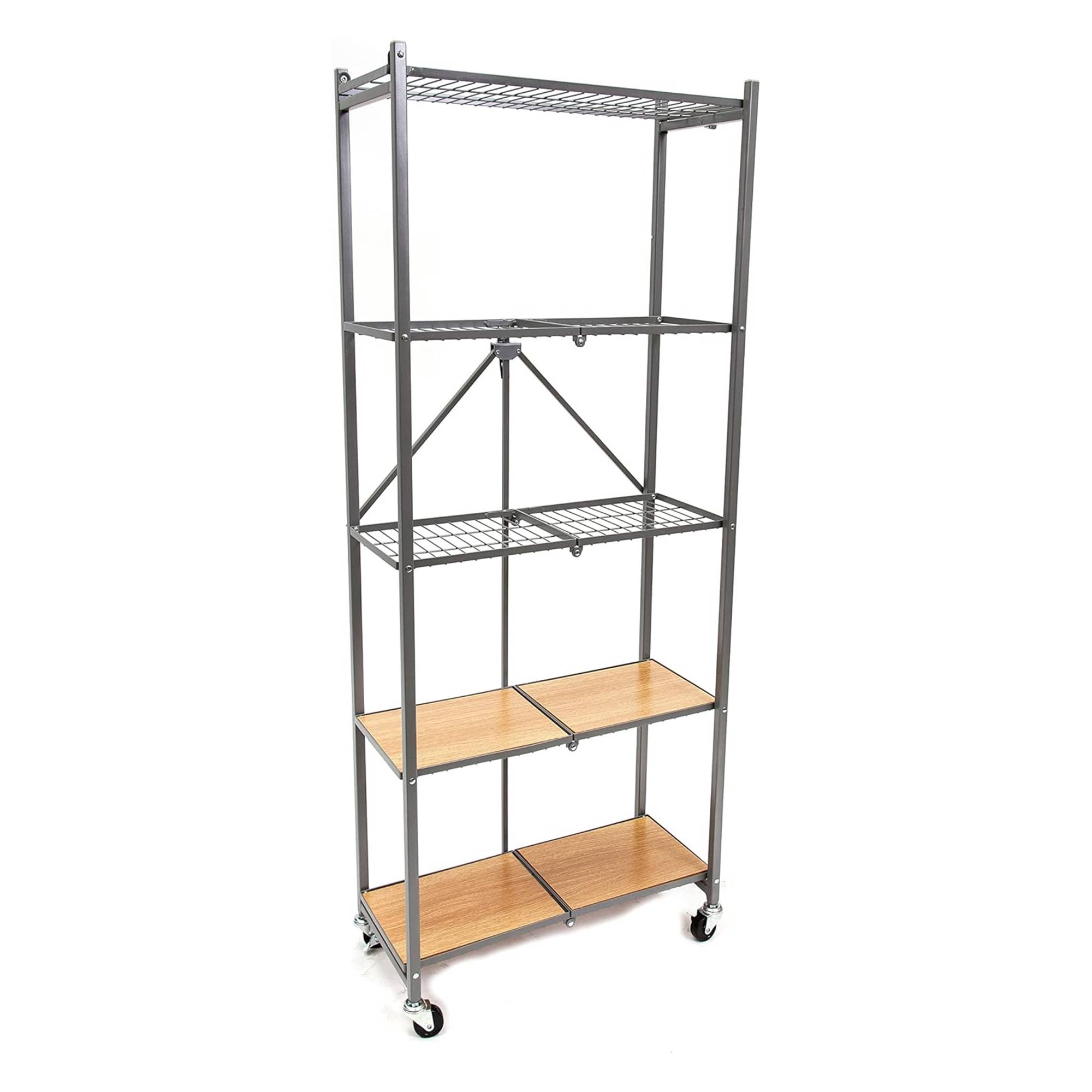 Origami RPR Series 5 Shelf Slim Steel Pantry Rack Holds up to 100 lb (Open Box) - Picture 8 of 9