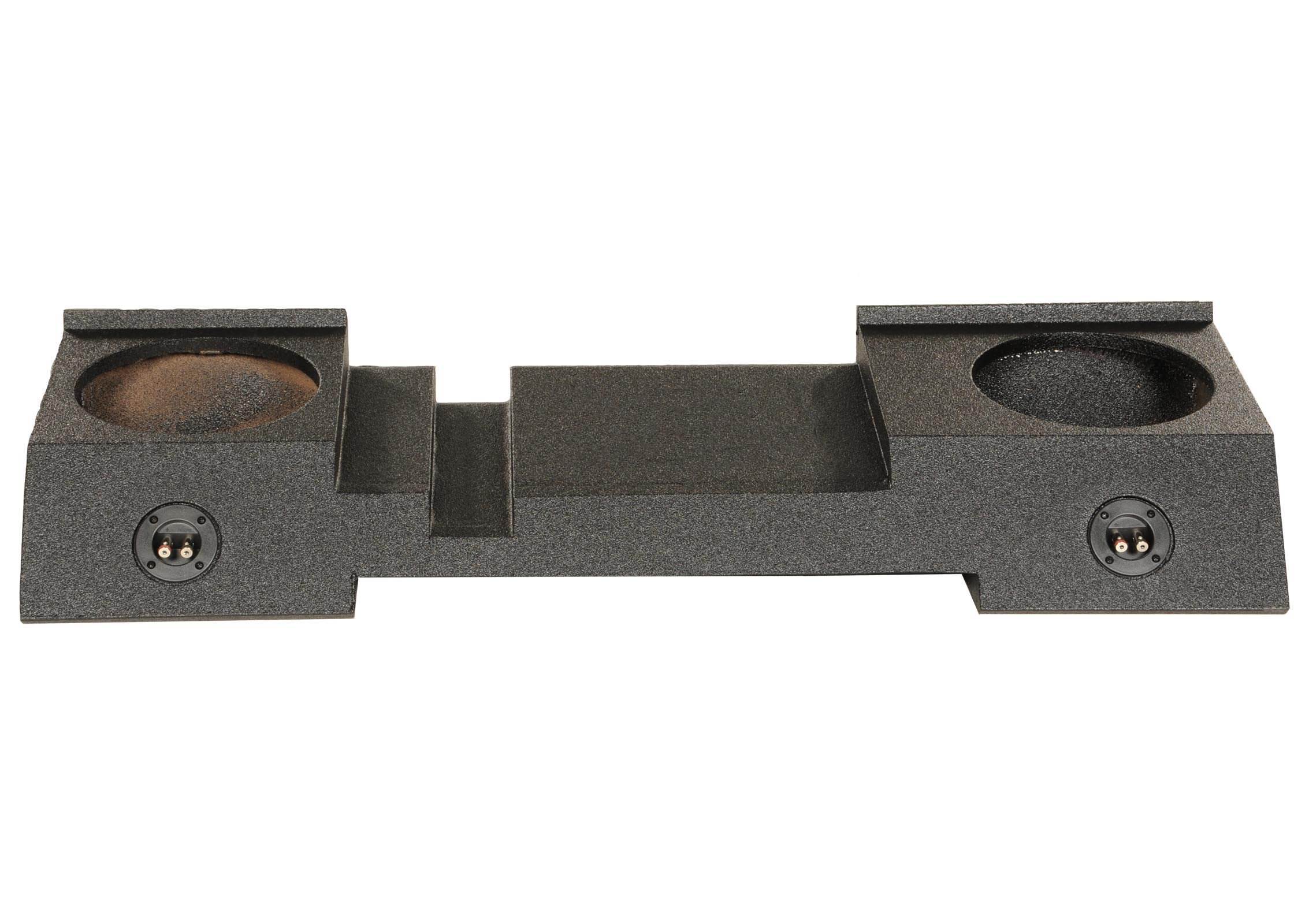 NEW Q-POWER GMCAVALANCHE10DF GMC Avalanche Underseat Dual 10/" Subwoofer Sub Box