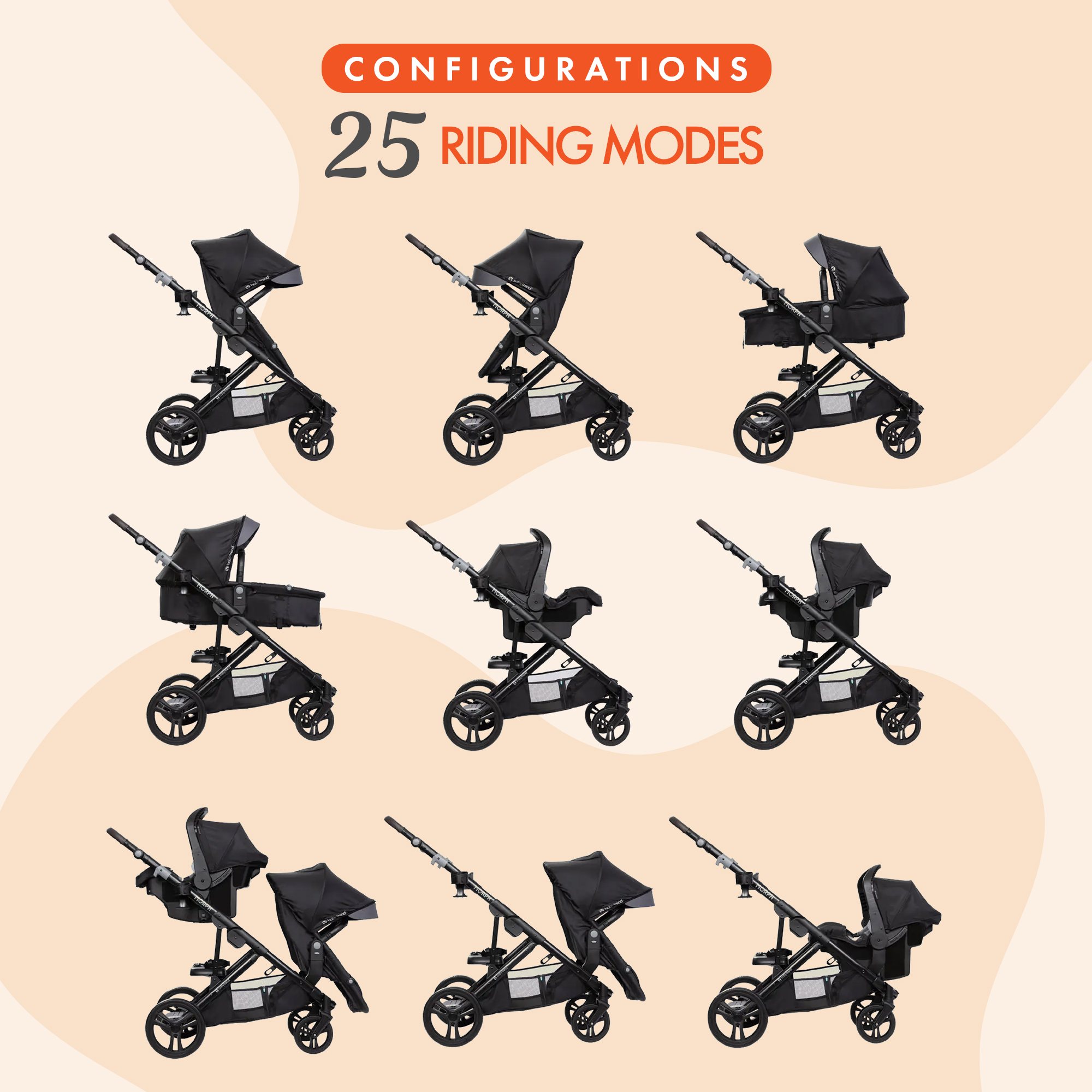 uppababy careers UPPAbaby Vista V3 + Aria V2 Travel System Stroller Jake main image 0