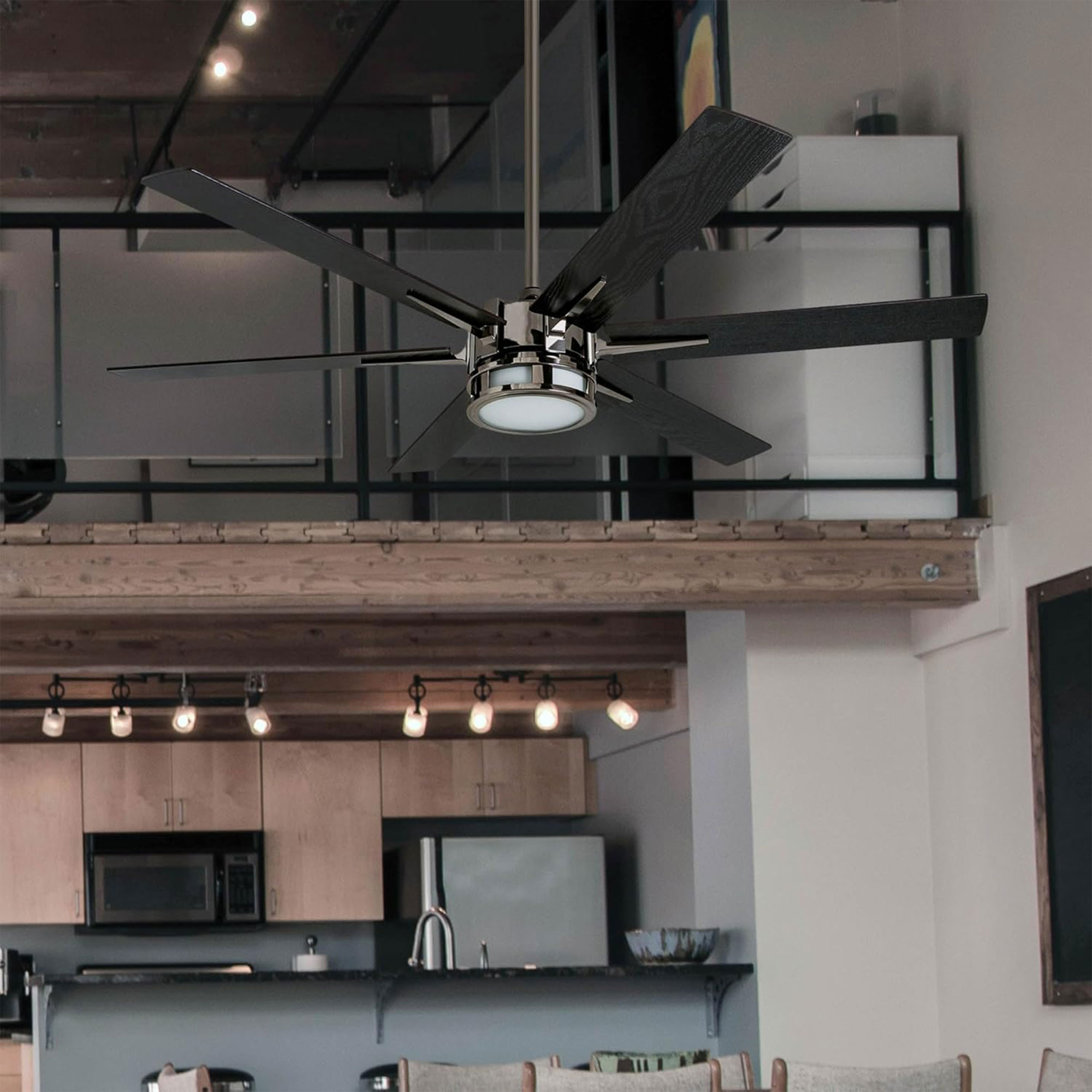 Honeywell Kaliza Ceiling Fan with Quiet Motor and Remote Control, 56", Gun Metal - Picture 2 of 9