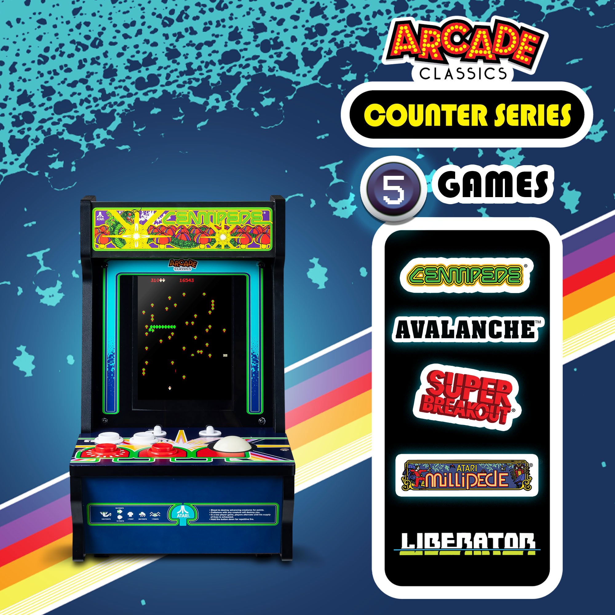 Atari Centipede Counter Arcade | eBay