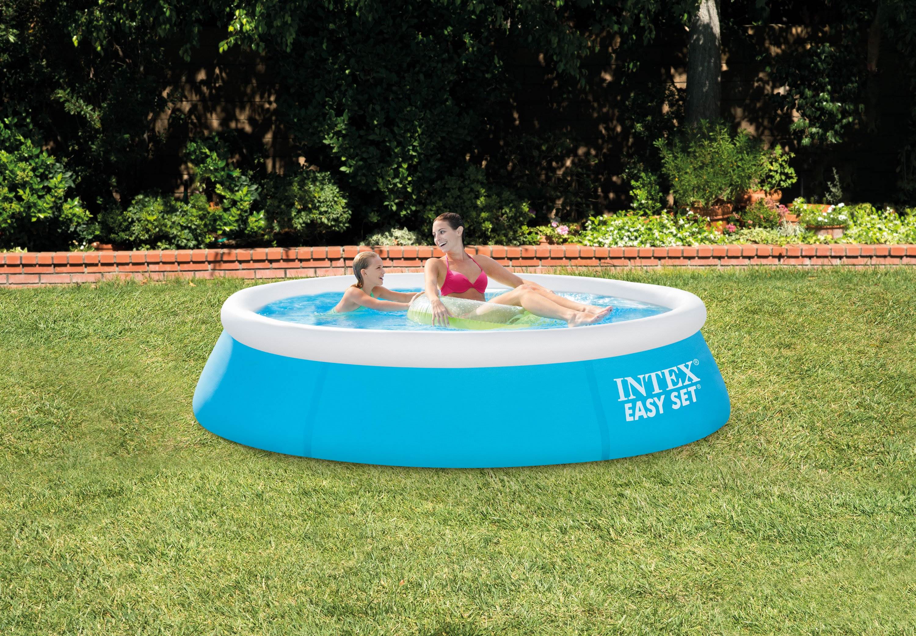 Intex 6ft x 20in Easy Set Inflatable Outdoor Kids Swimming Pool eBay