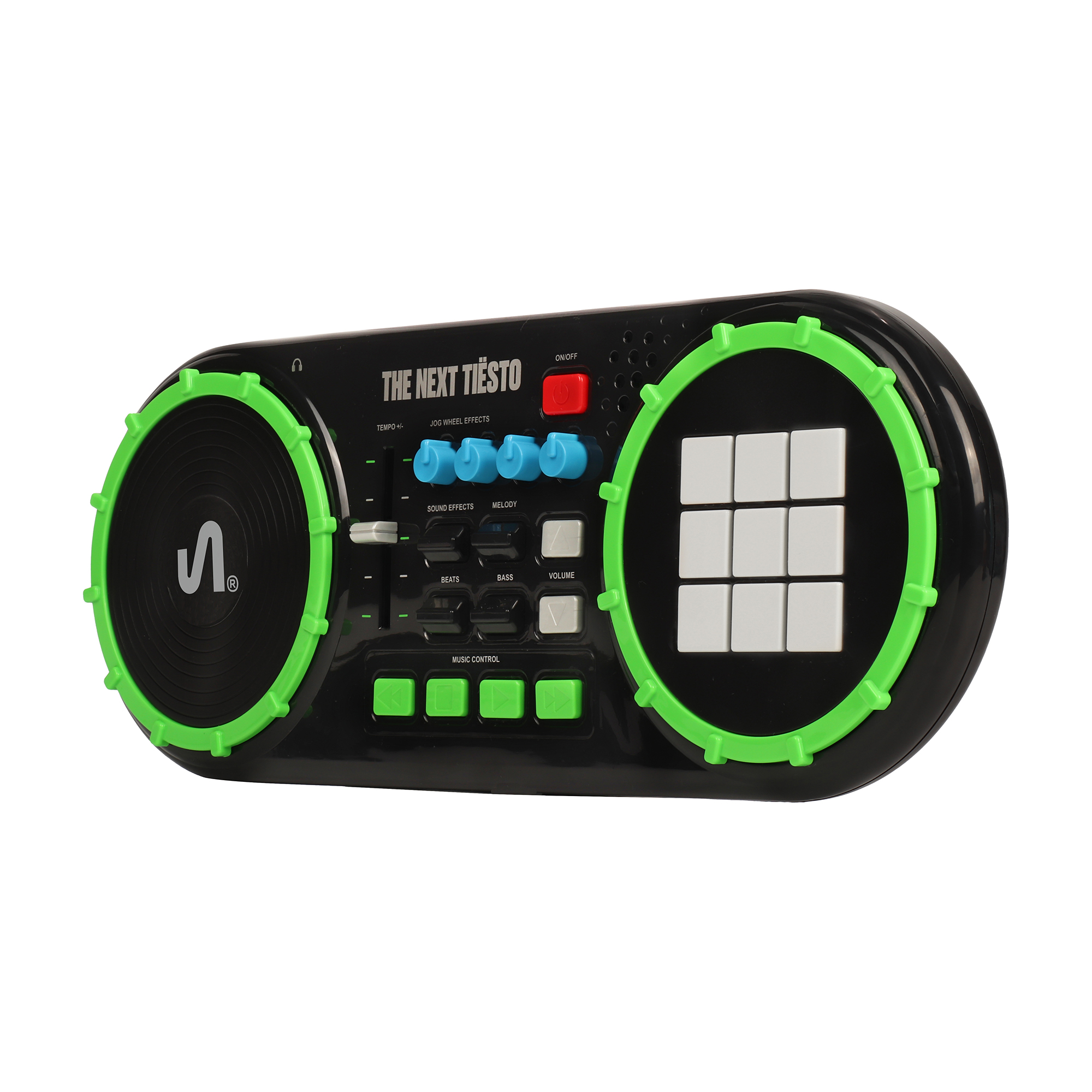 The Next Beat by Tiesto First DJ Mixer for Kids w/Jog Wheel