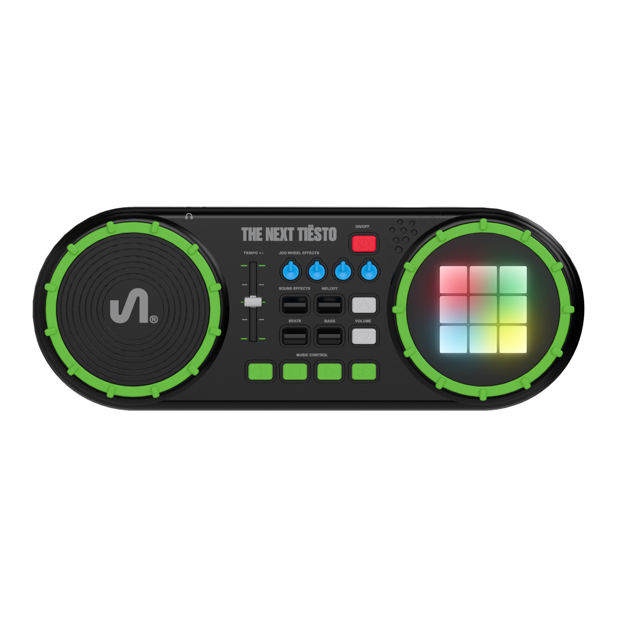 The Next Beat by Tiesto First DJ Mixer for Kids w/Jog Wheel