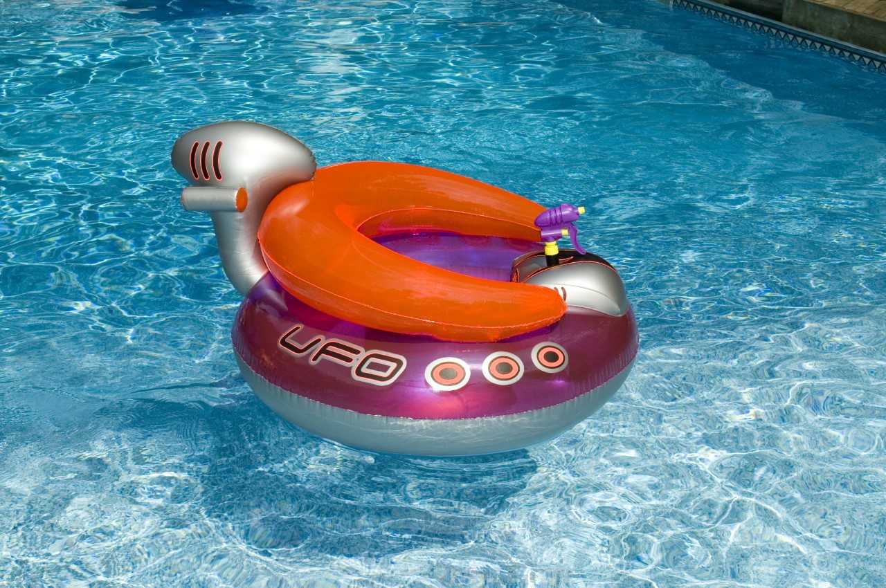 Swimline 9078 Inflatable Ufo Lounge Chair Swimming Pool Float With Squirt Gun 723815090782 Ebay 6267