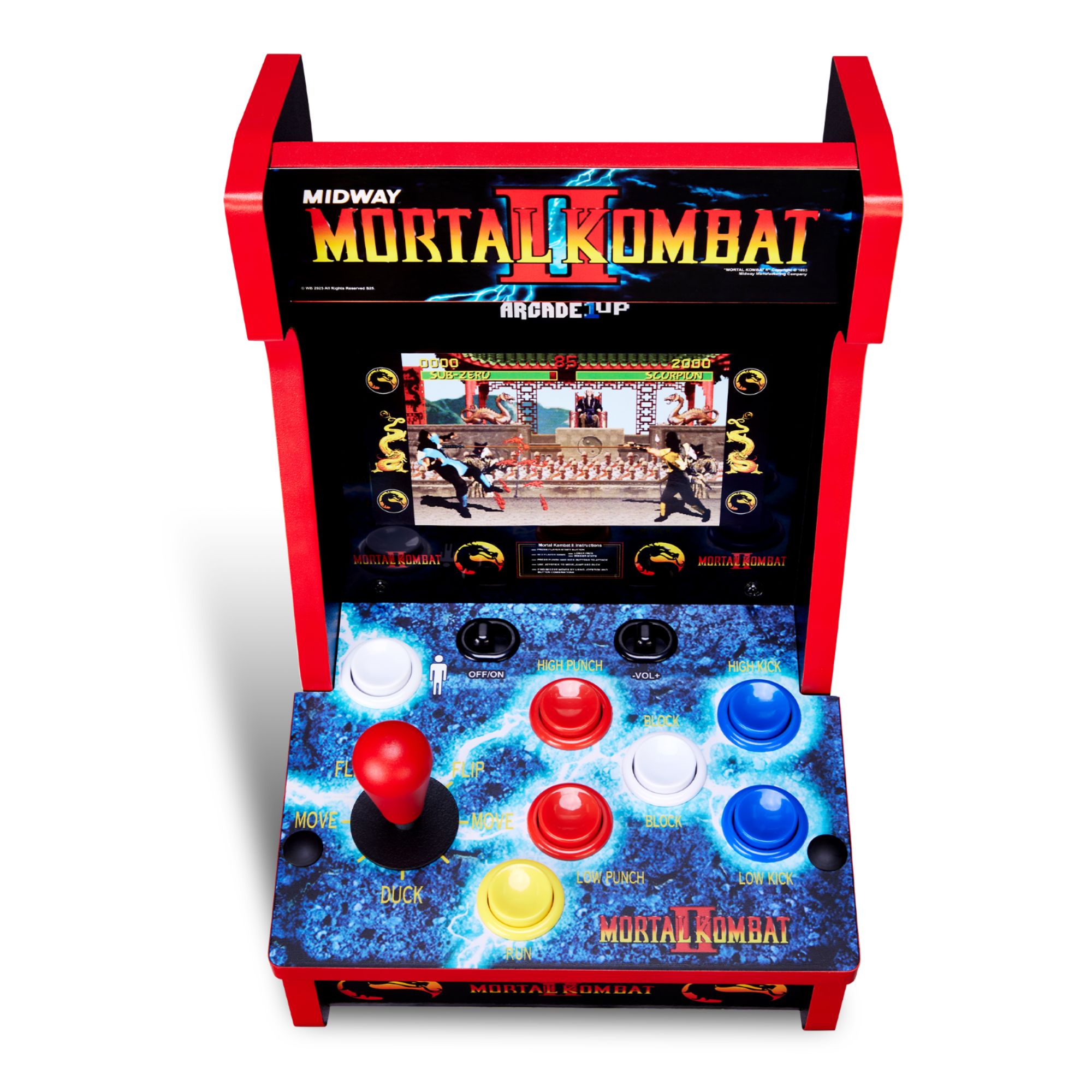Arcade1Up Mortal Kombat II Countercade Countertop Arcade Machine