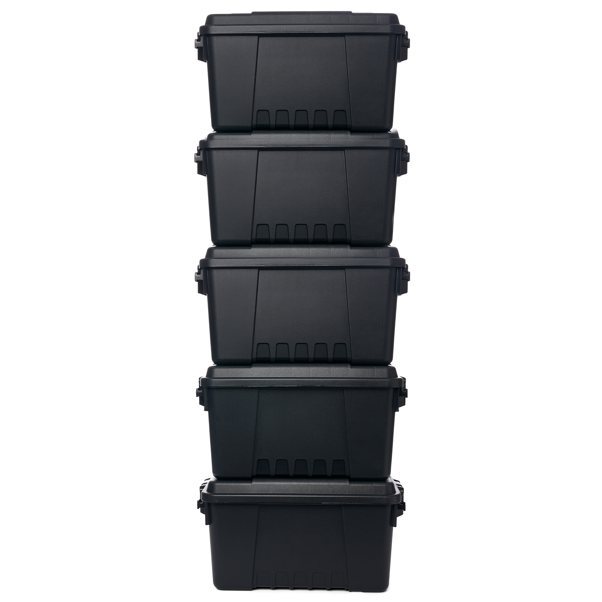Plano 5 Pack Small Hinged Sportsman’s Trunk for Outdoor Gear and Tools, Black