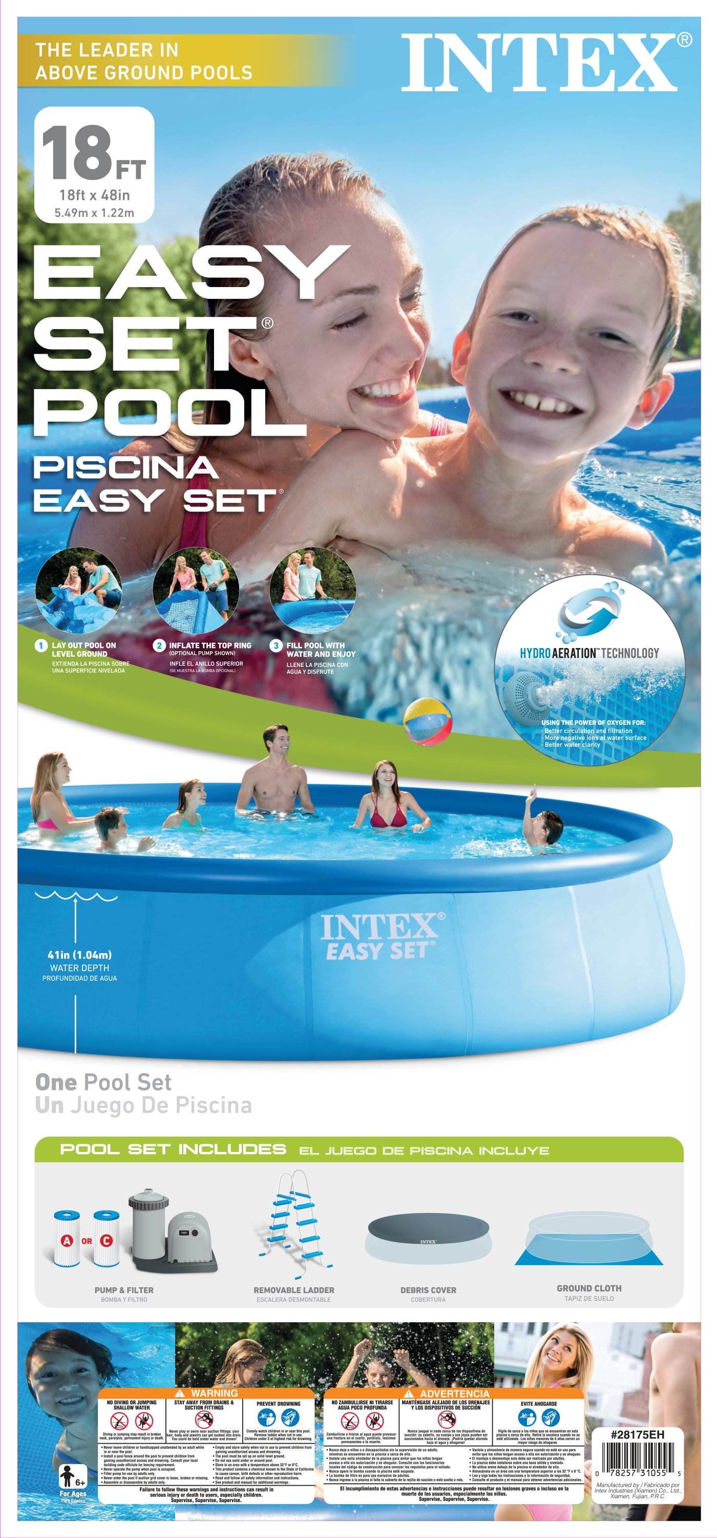 intex inflatable pool pump