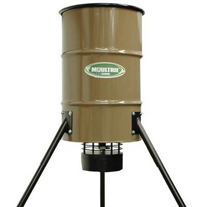 moultrie deer feeder with electric varmit guard