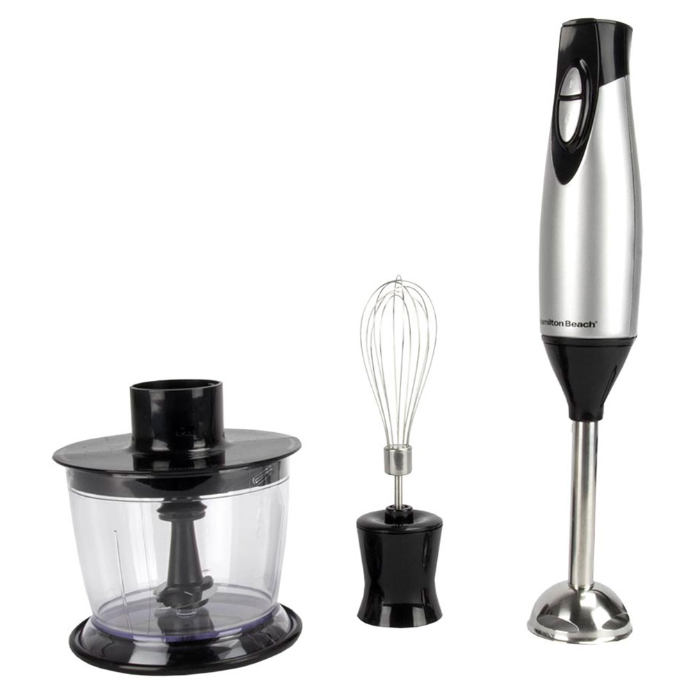 Hamilton Beach 59765 225W Handheld Kitchen Hand Blender w/Attachments