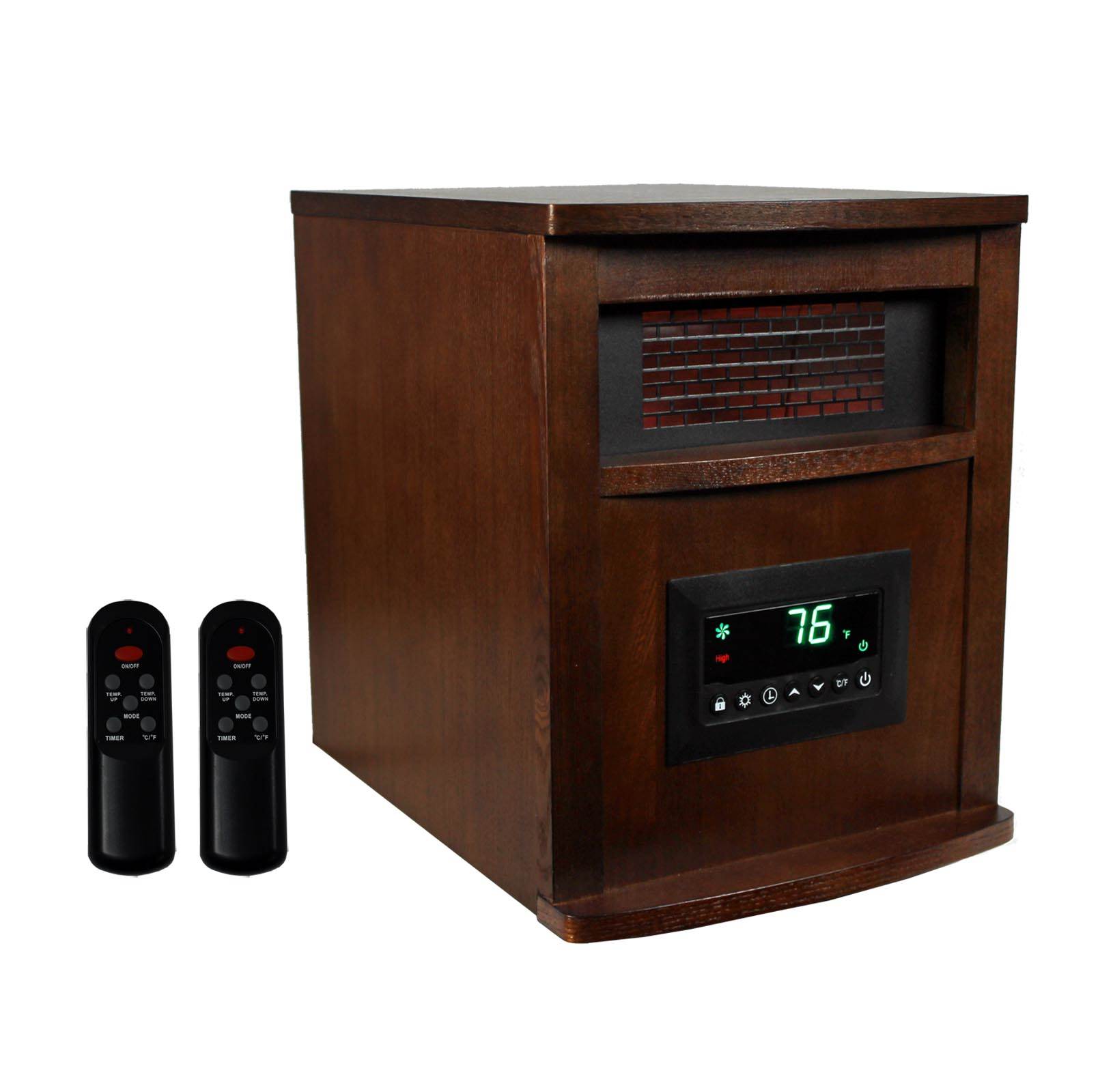 LifeSmart LifePro 6 Element 1500W Electric Infrared Quartz