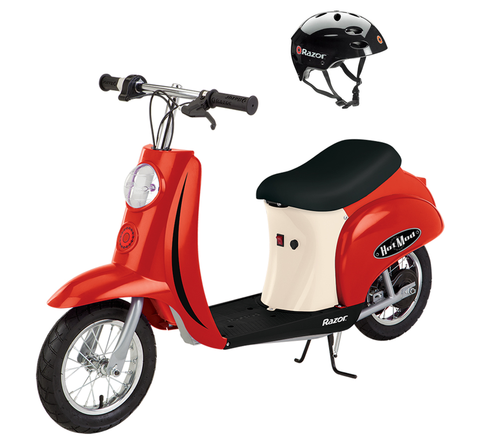 Razor Pocket Mod Mini Euro 24V 250W Electric Kids Retro Scooter with
