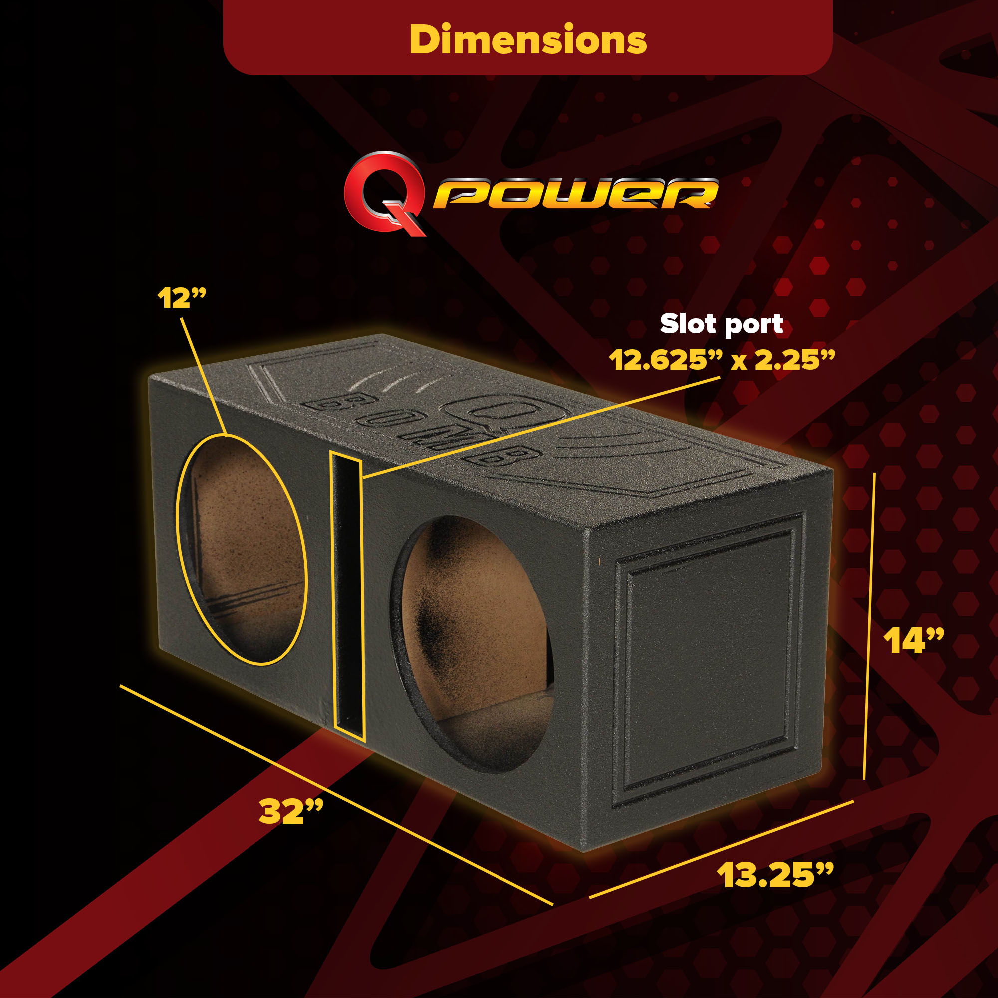 Q-POWER QBOMB12V 12