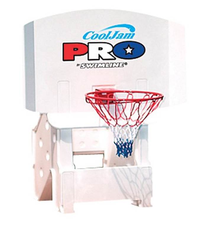 Swimline Super Wide Cool Jam Pro Inground Swimming Pool Basketball Hoop 